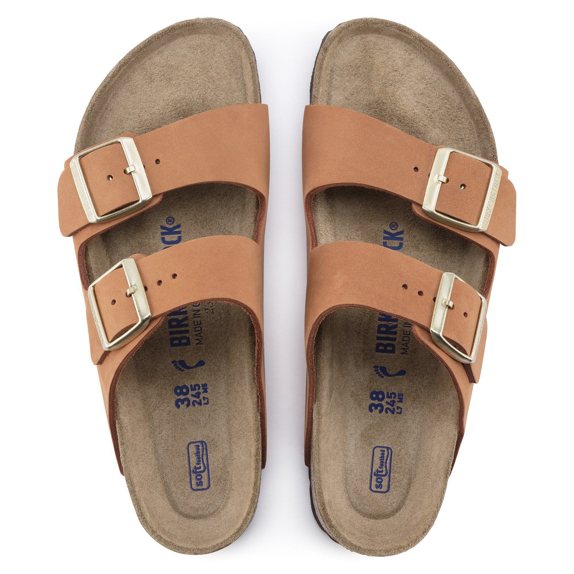 Alternative view of Arizona Soft Footbed Nubuk Leather