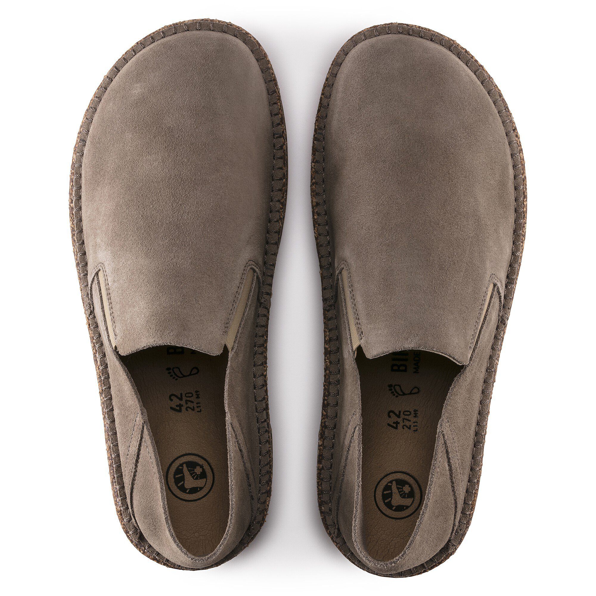 Alternative view of Callan Suede Leather Gray Taupe