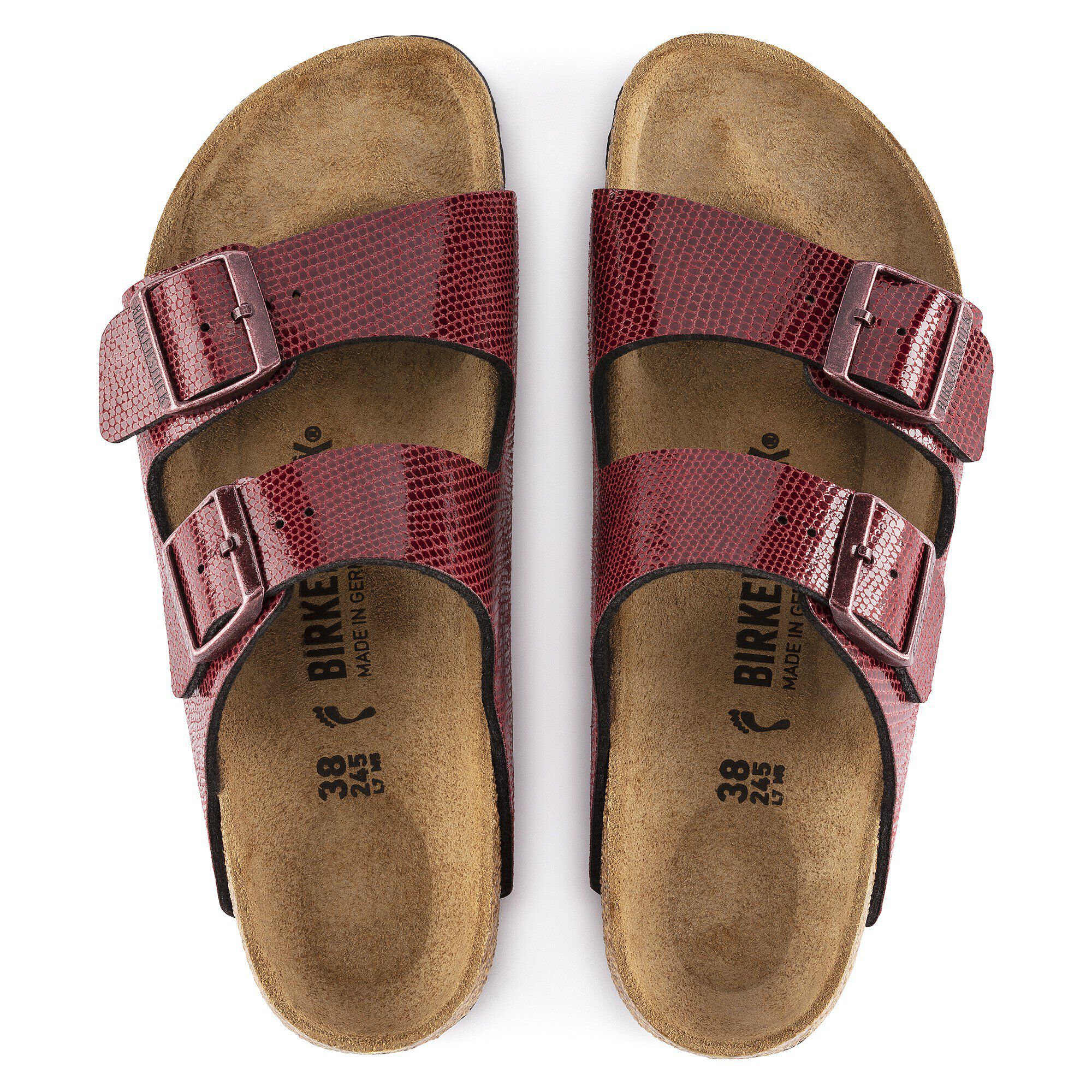 Alternative view of Arizona Birko-Flor Magical Metallic Maroon
