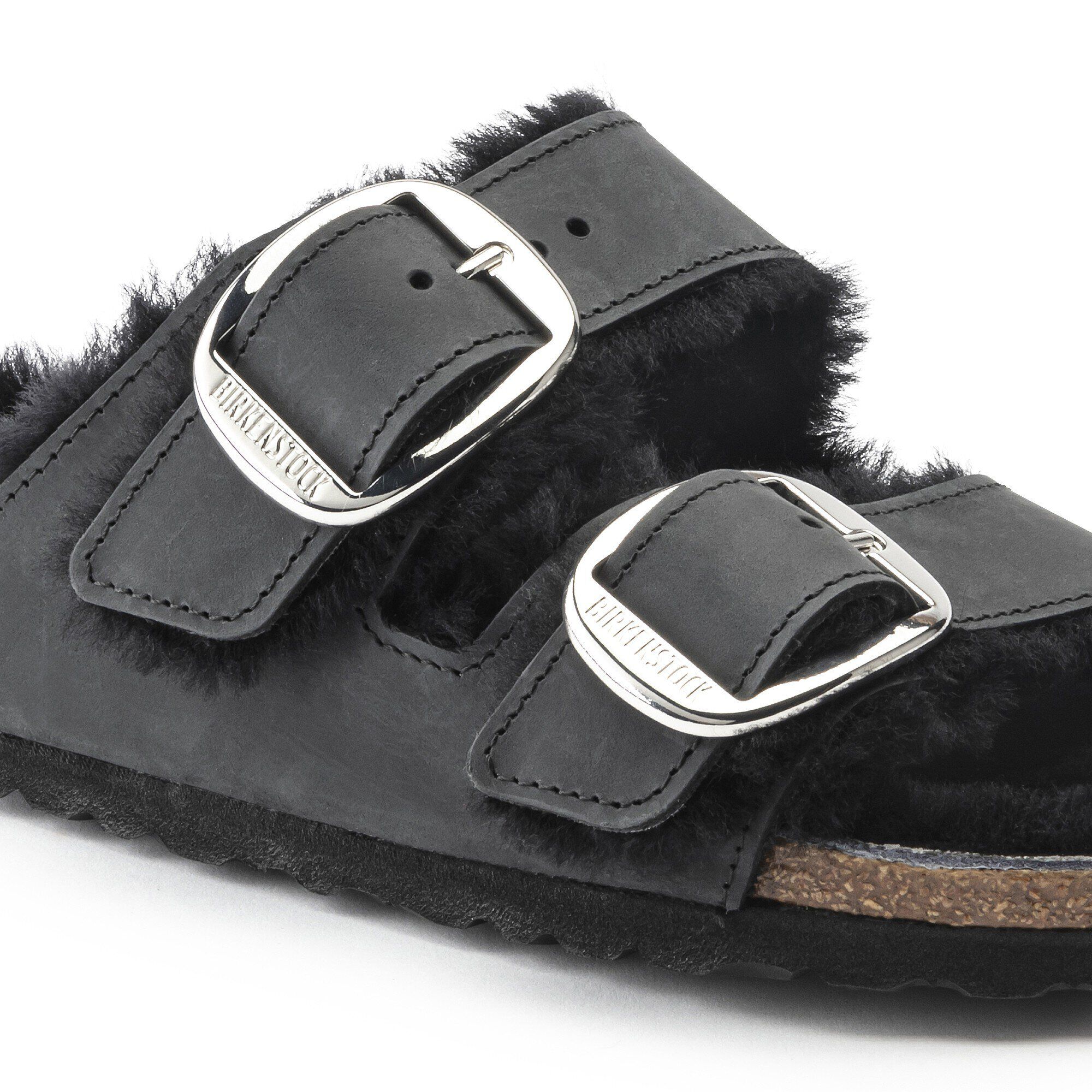 Arizona Big Buckle Shearling Natural Leather Oiled - Image 6