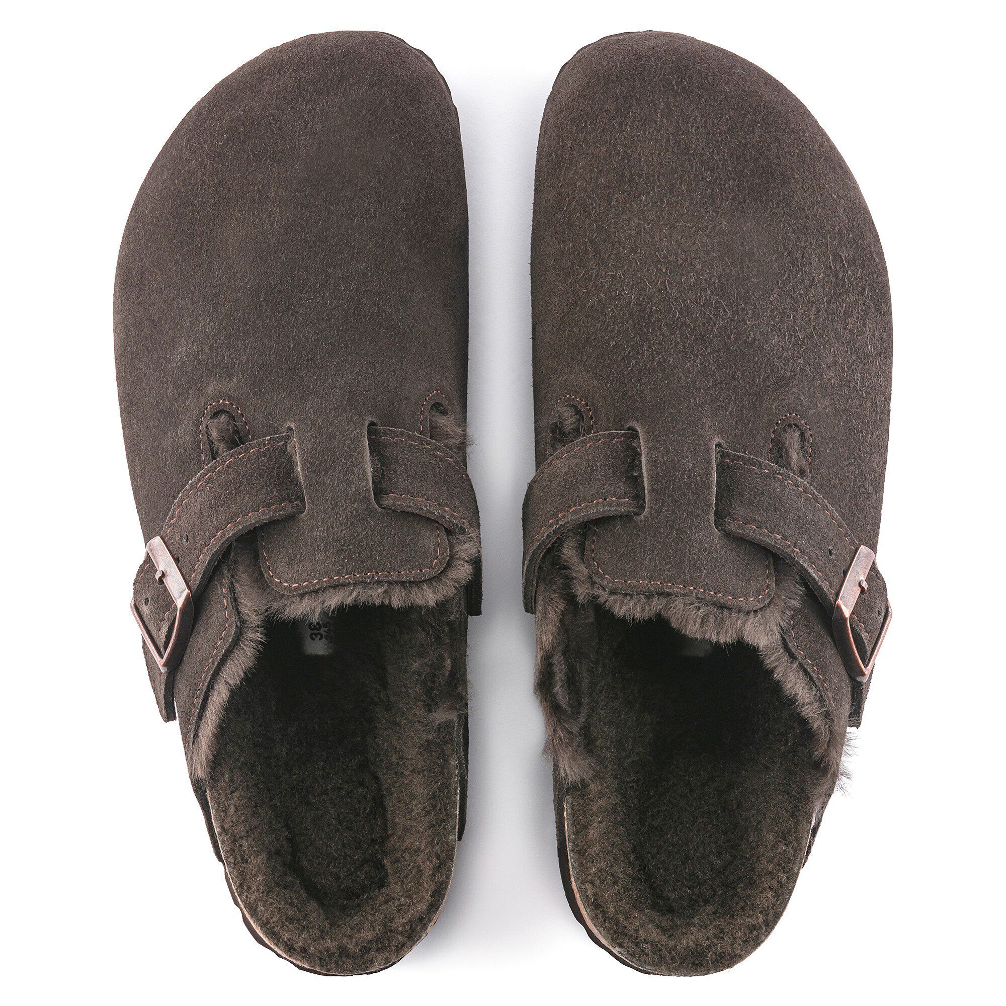 Alternative view of Boston Shearling Suede Leather