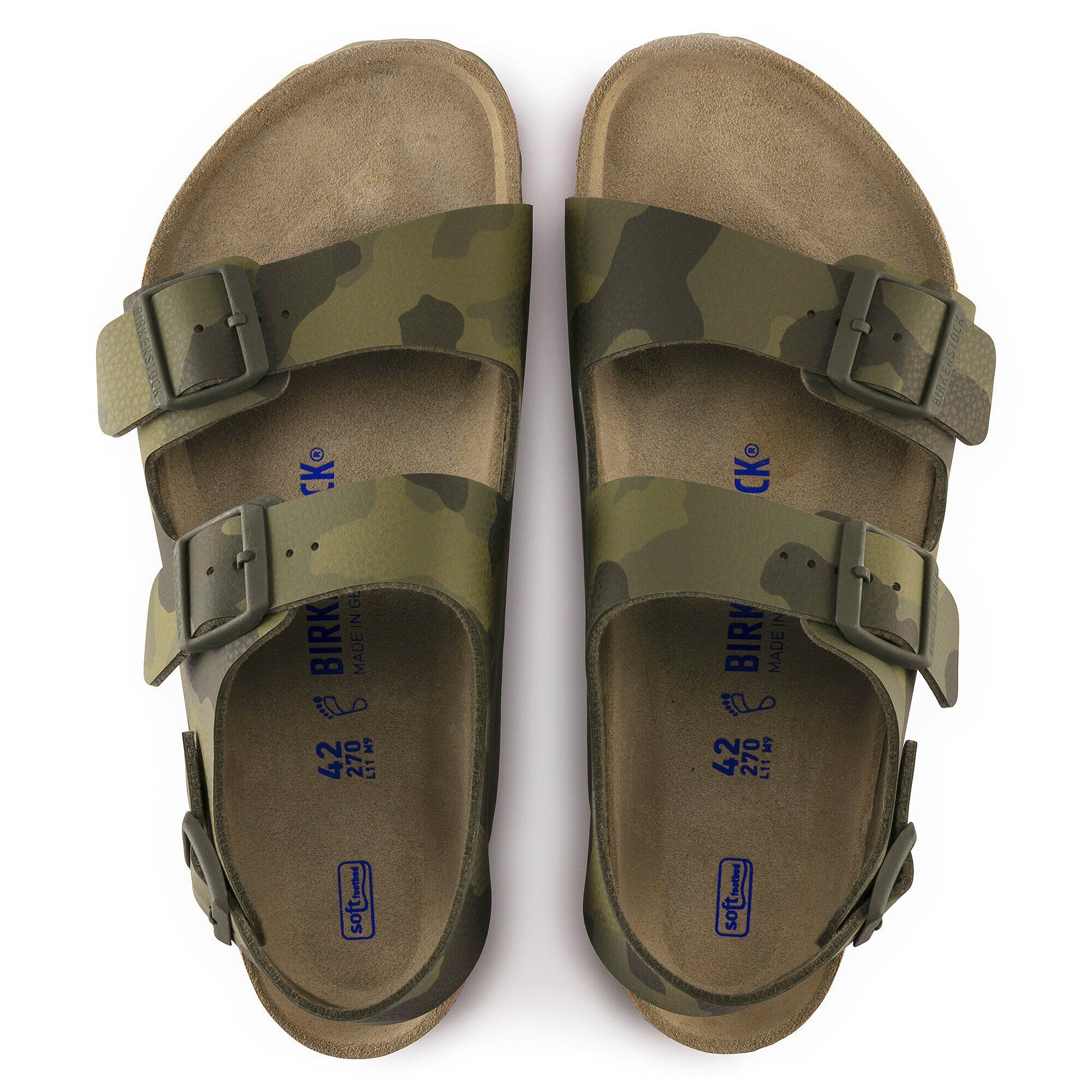 Alternative view of Milano Soft Footbed Birko-Flor