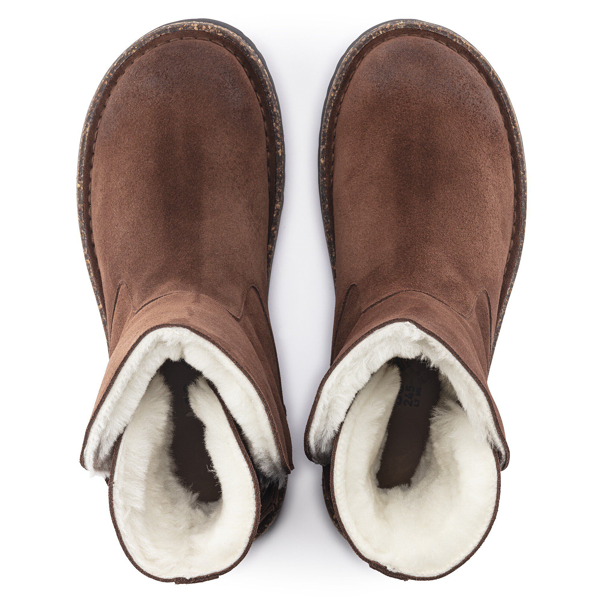 Alternative view of Uppsala Shearling Suede Leather Espresso