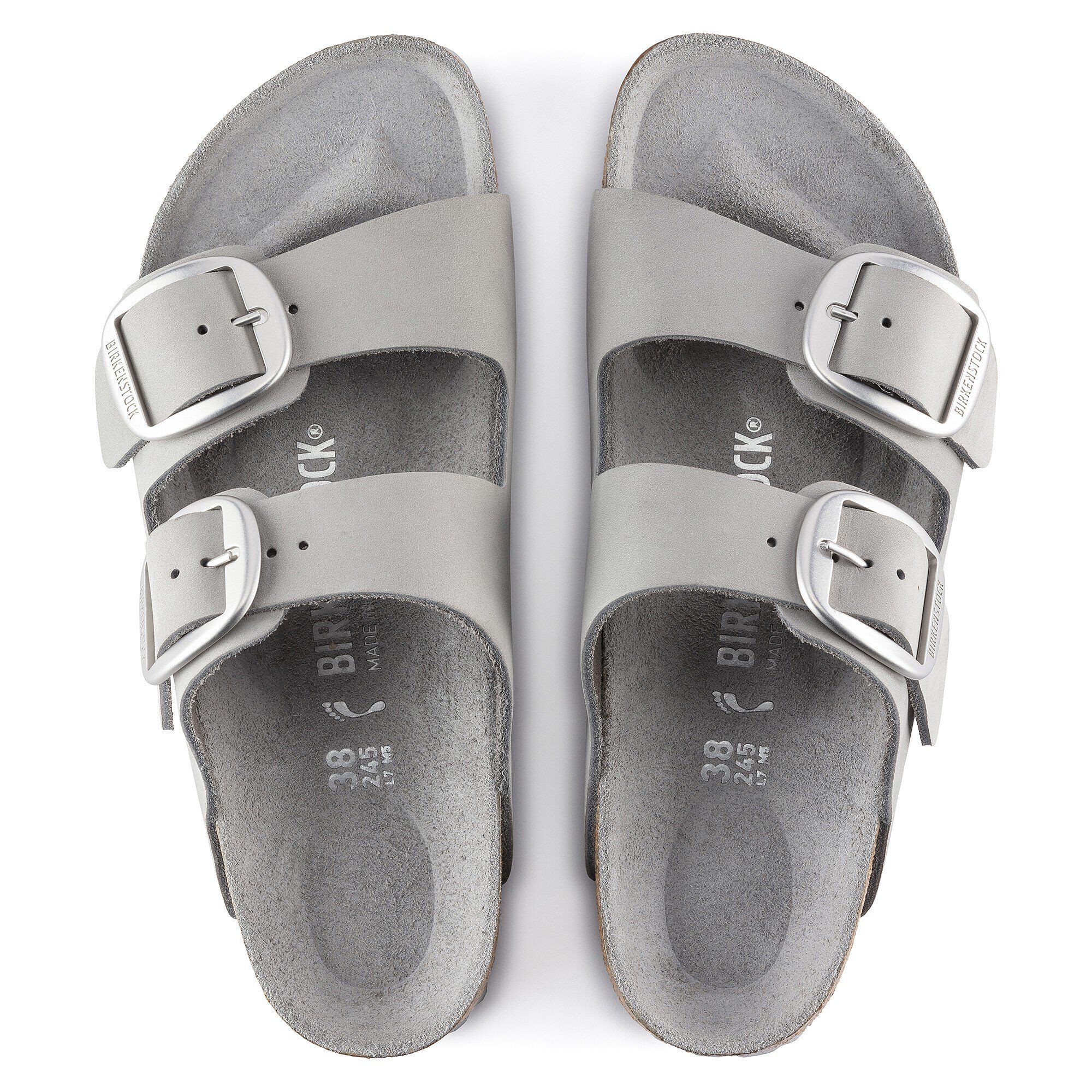 Alternative view of Arizona Big Buckle Natural Leather Nubuck