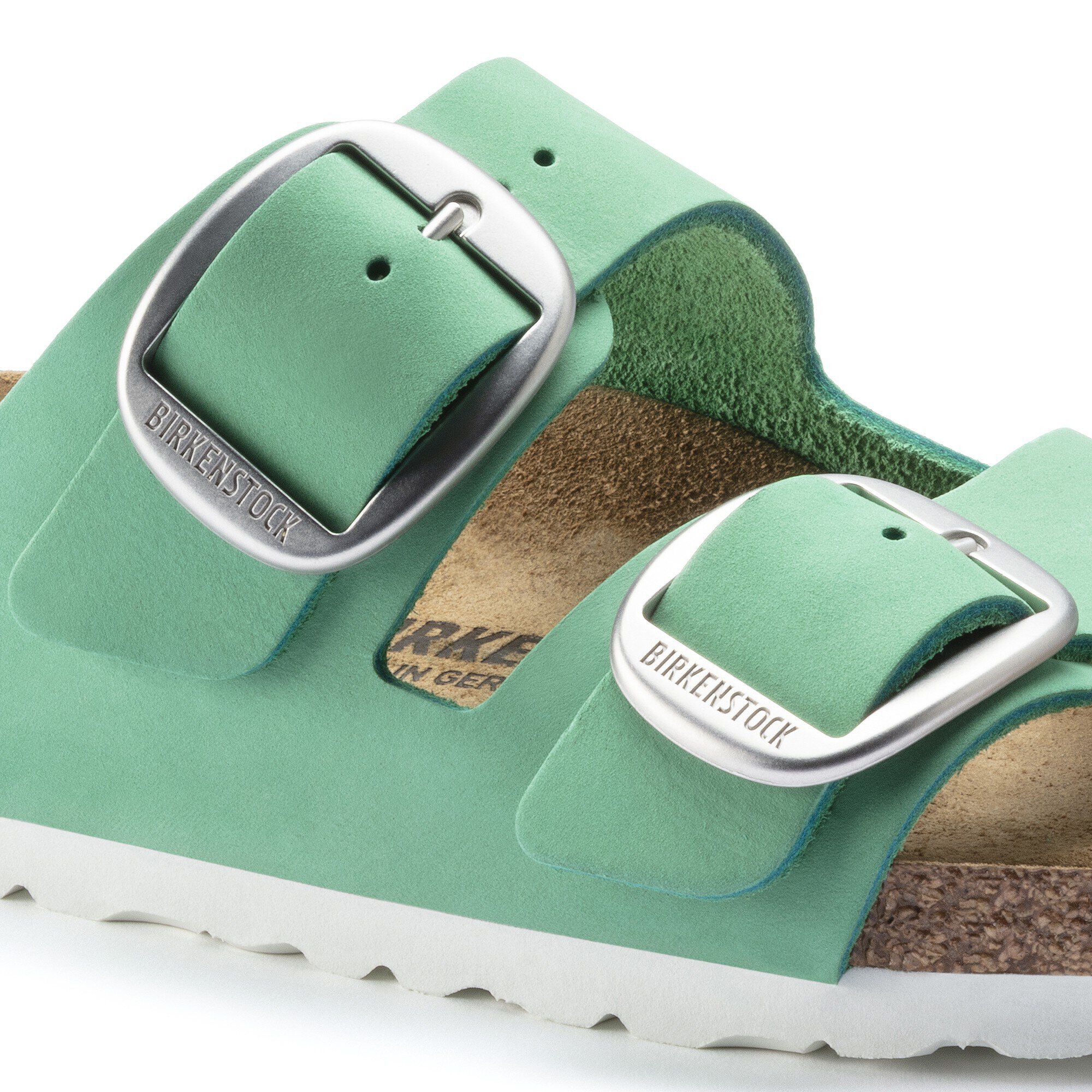 Arizona Big Buckle Nubuck Leather Bold Jade - Image 8