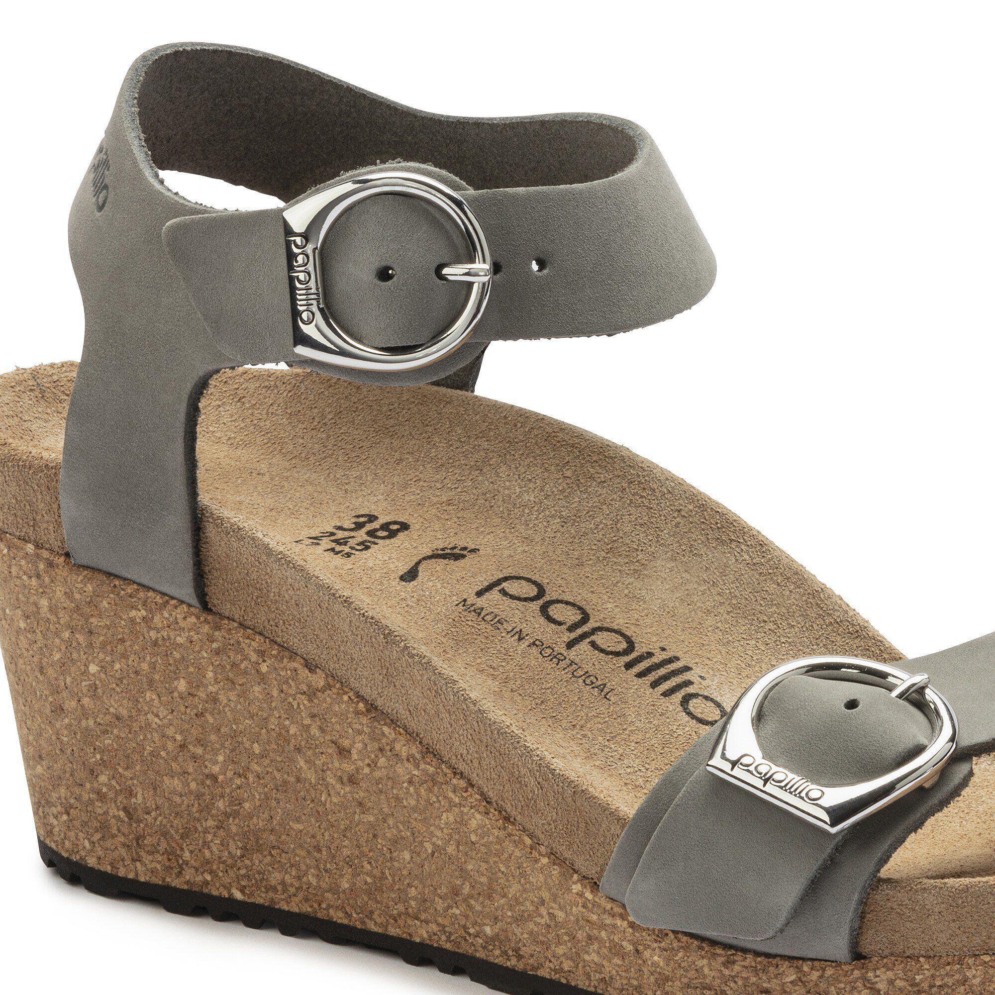 Soley Nubuck Leather Dove Gray - Image 7