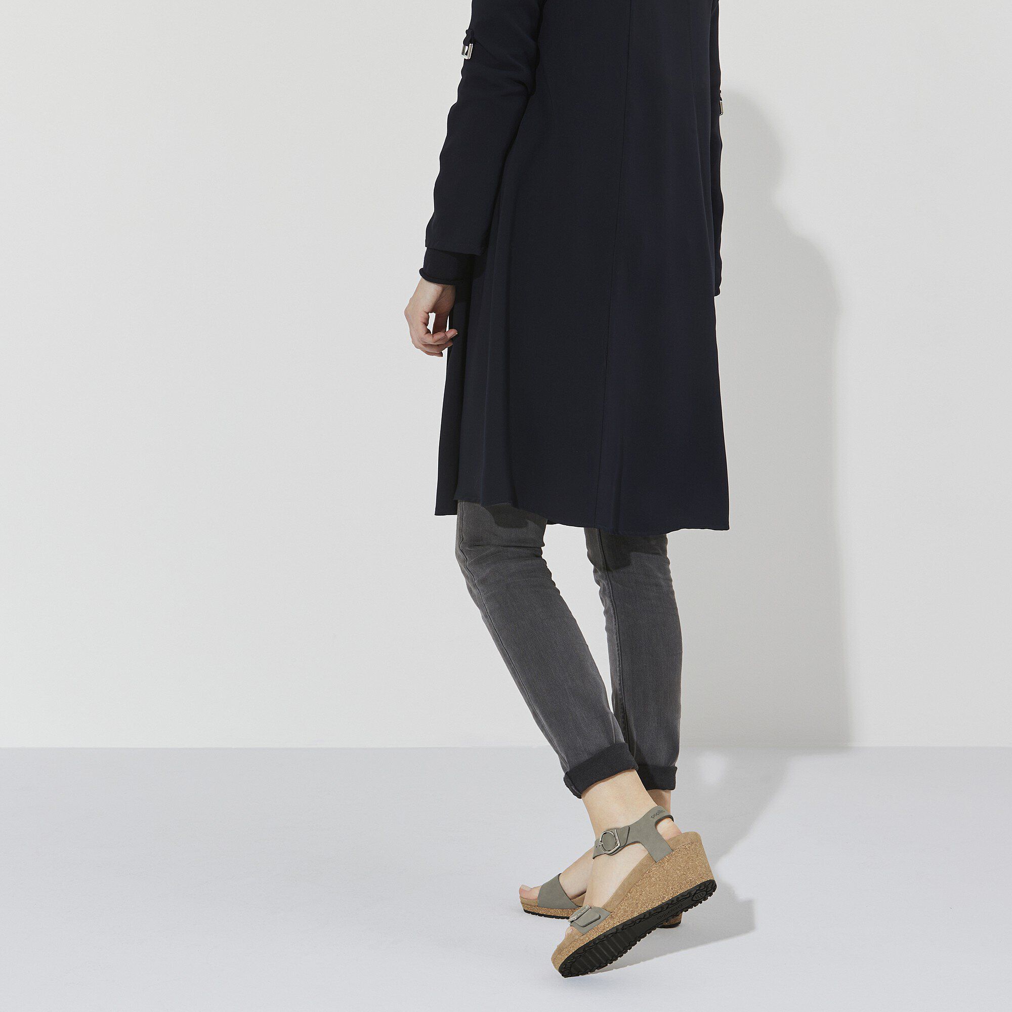 Soley Nubuck Leather Dove Gray - Image 6