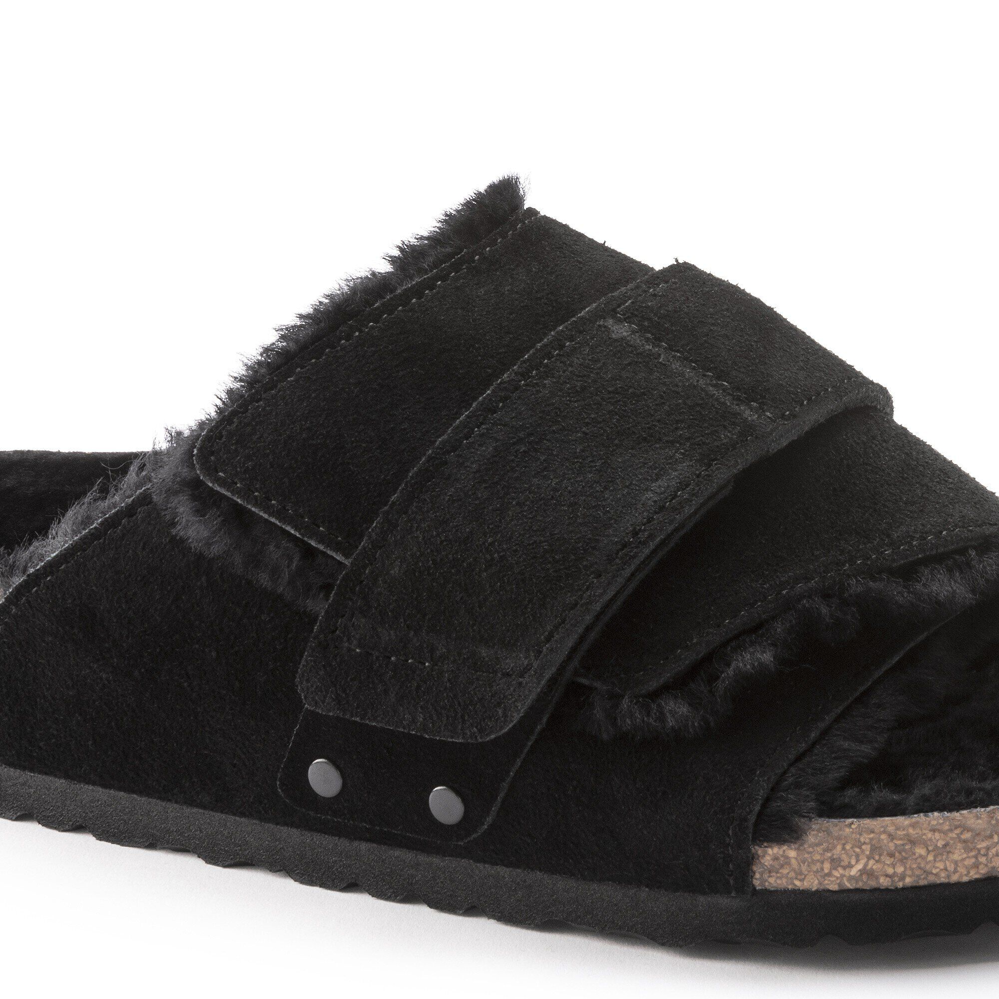 Kyoto Shearling Suede Leather-Shearling Black - Image 7
