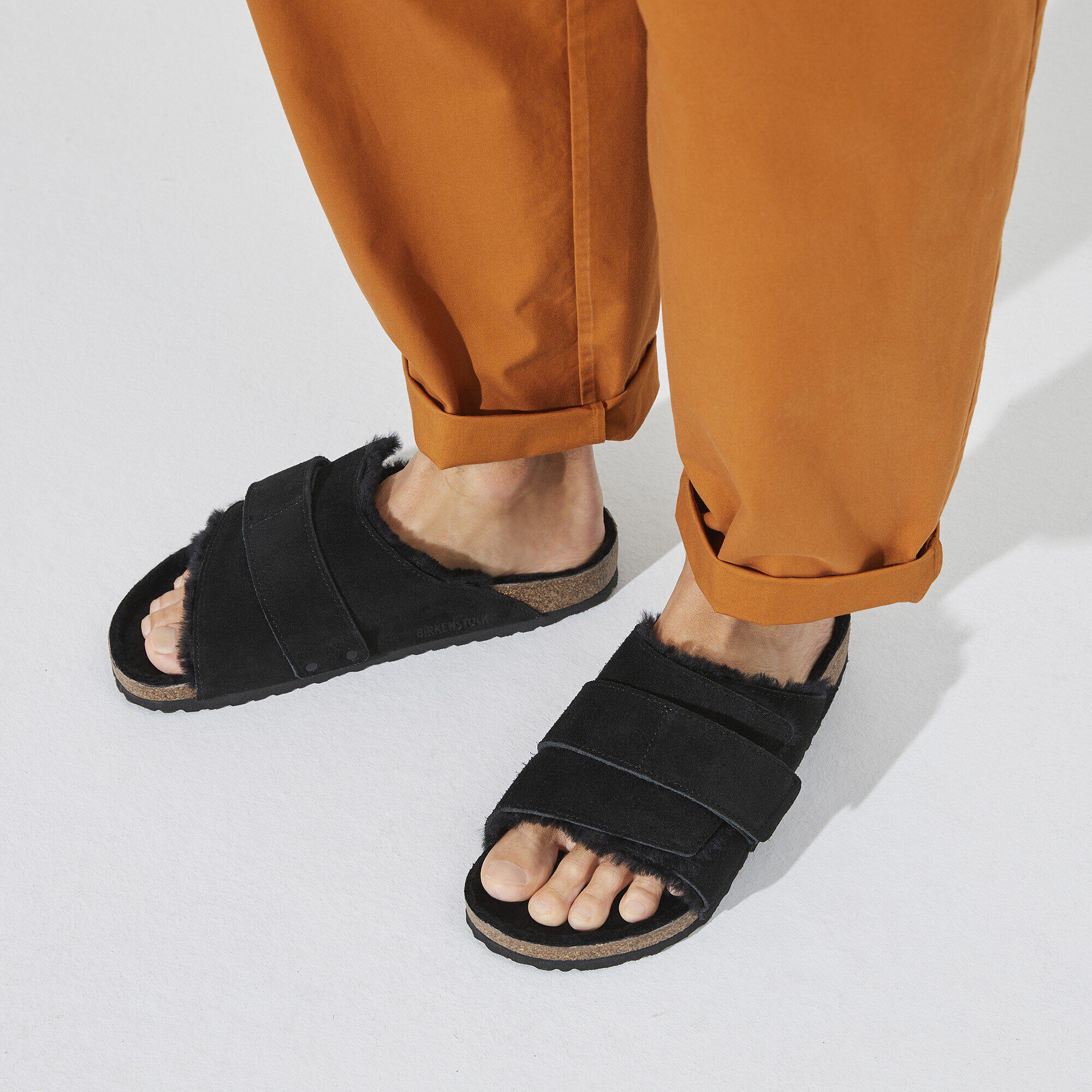 Kyoto Shearling Suede Leather-Shearling Black - Image 9