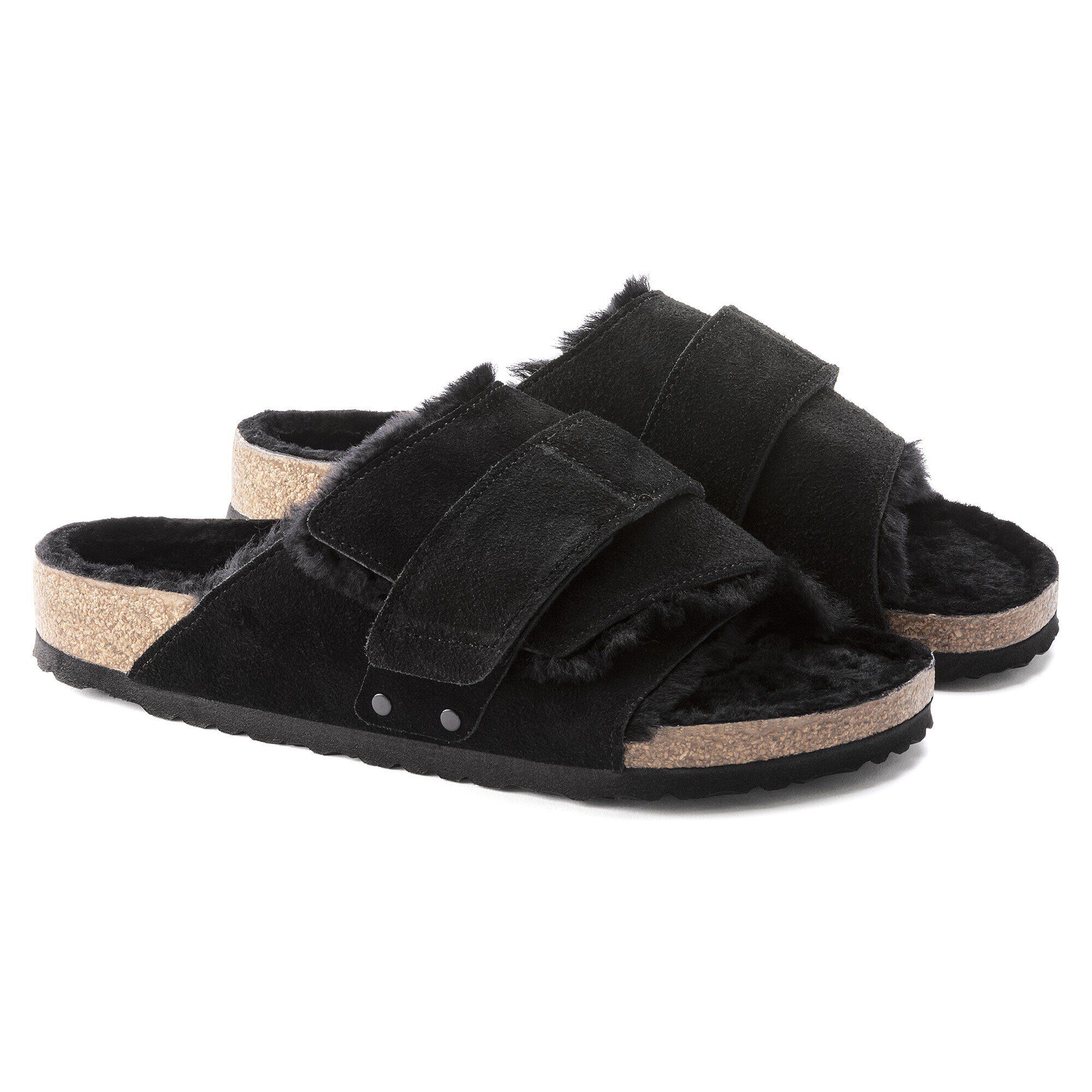 Kyoto Shearling Suede Leather-Shearling Black - Image 8