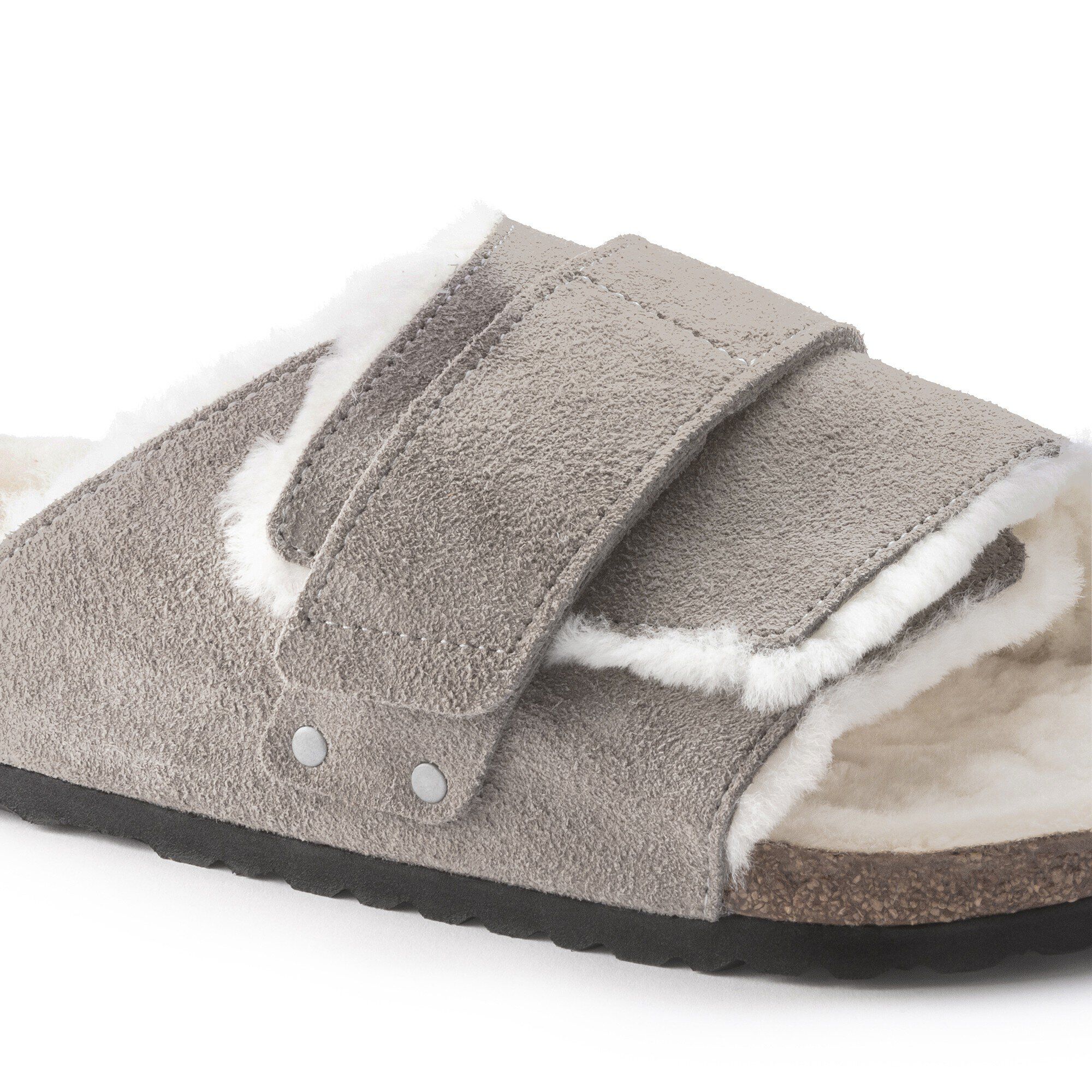 Kyoto Shearling Suede Leather-Shearling Stone Coin - Image 7