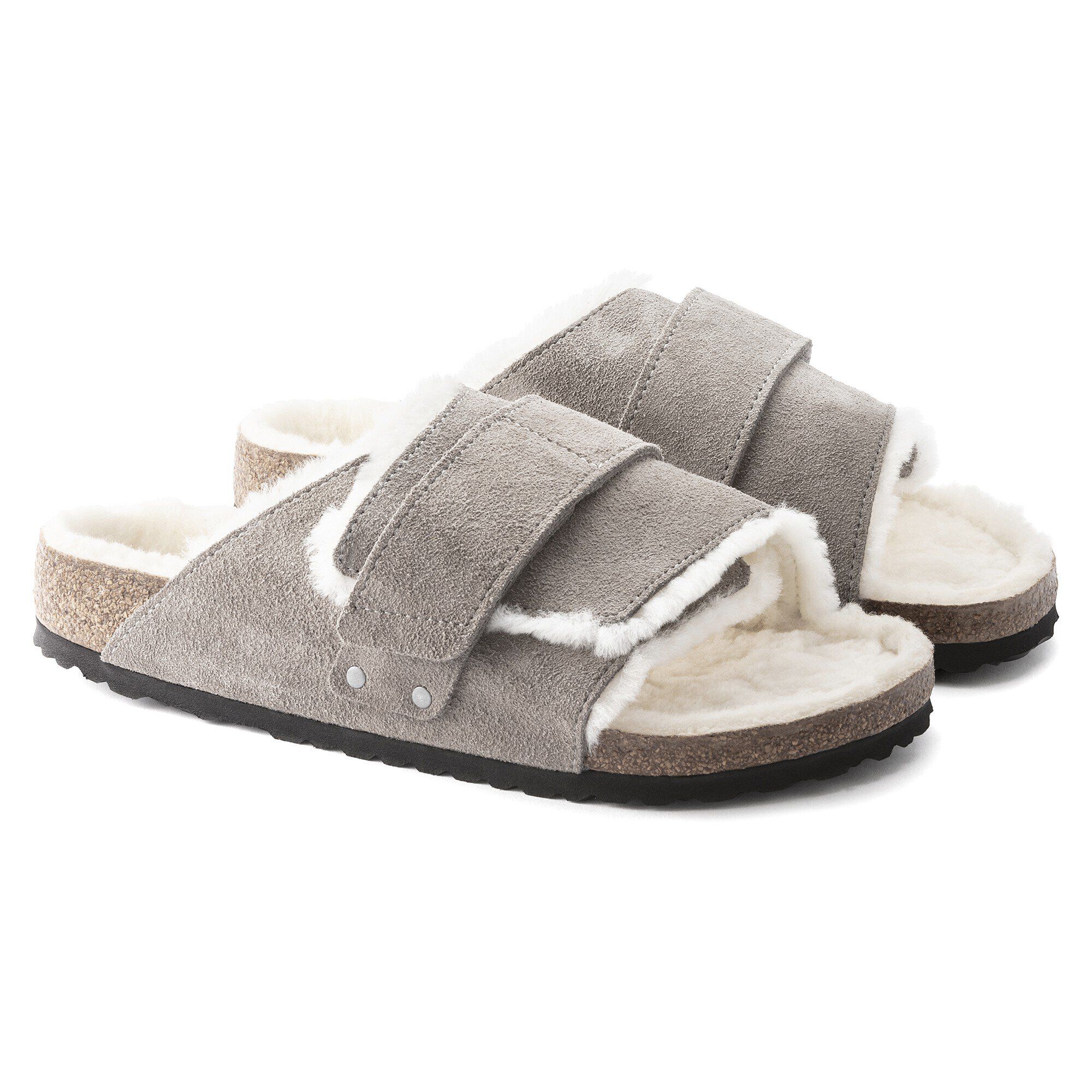 Kyoto Shearling Suede Leather-Shearling Stone Coin - Image 9