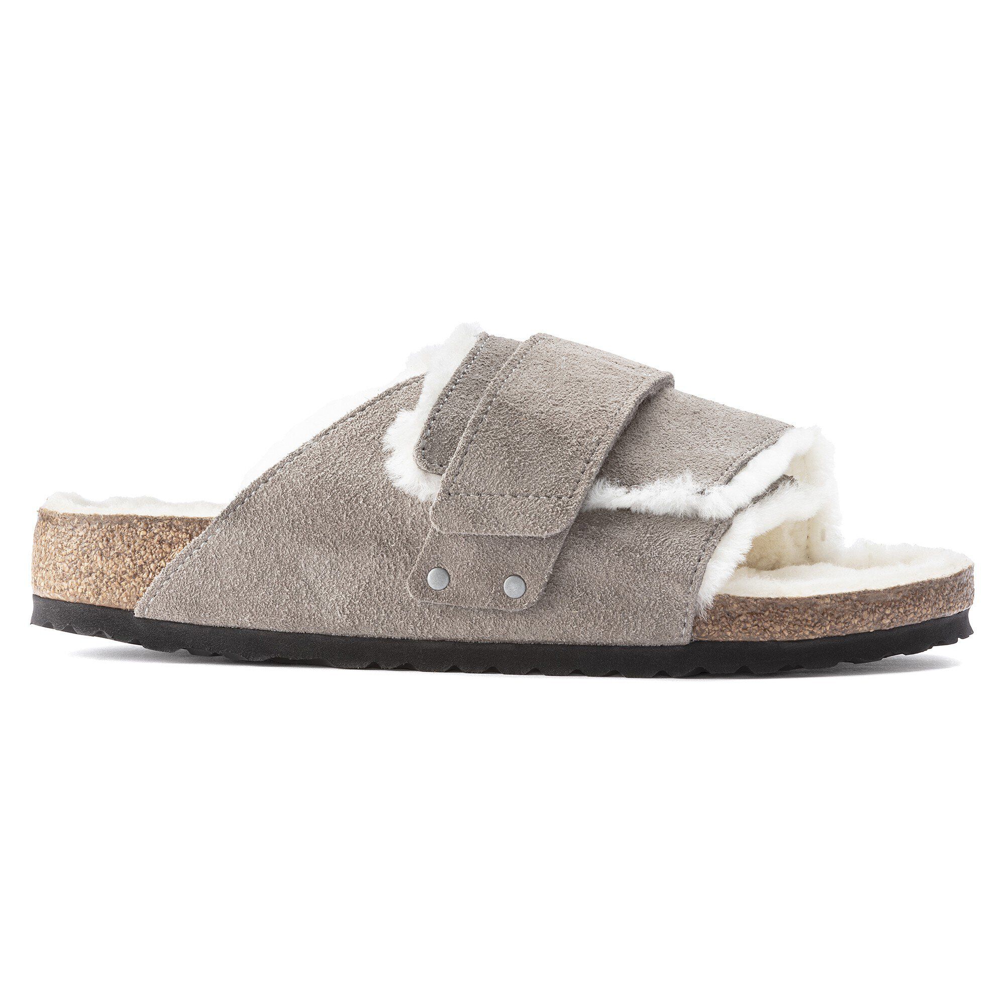 Kyoto Shearling Suede Leather-Shearling Stone Coin - Image 3
