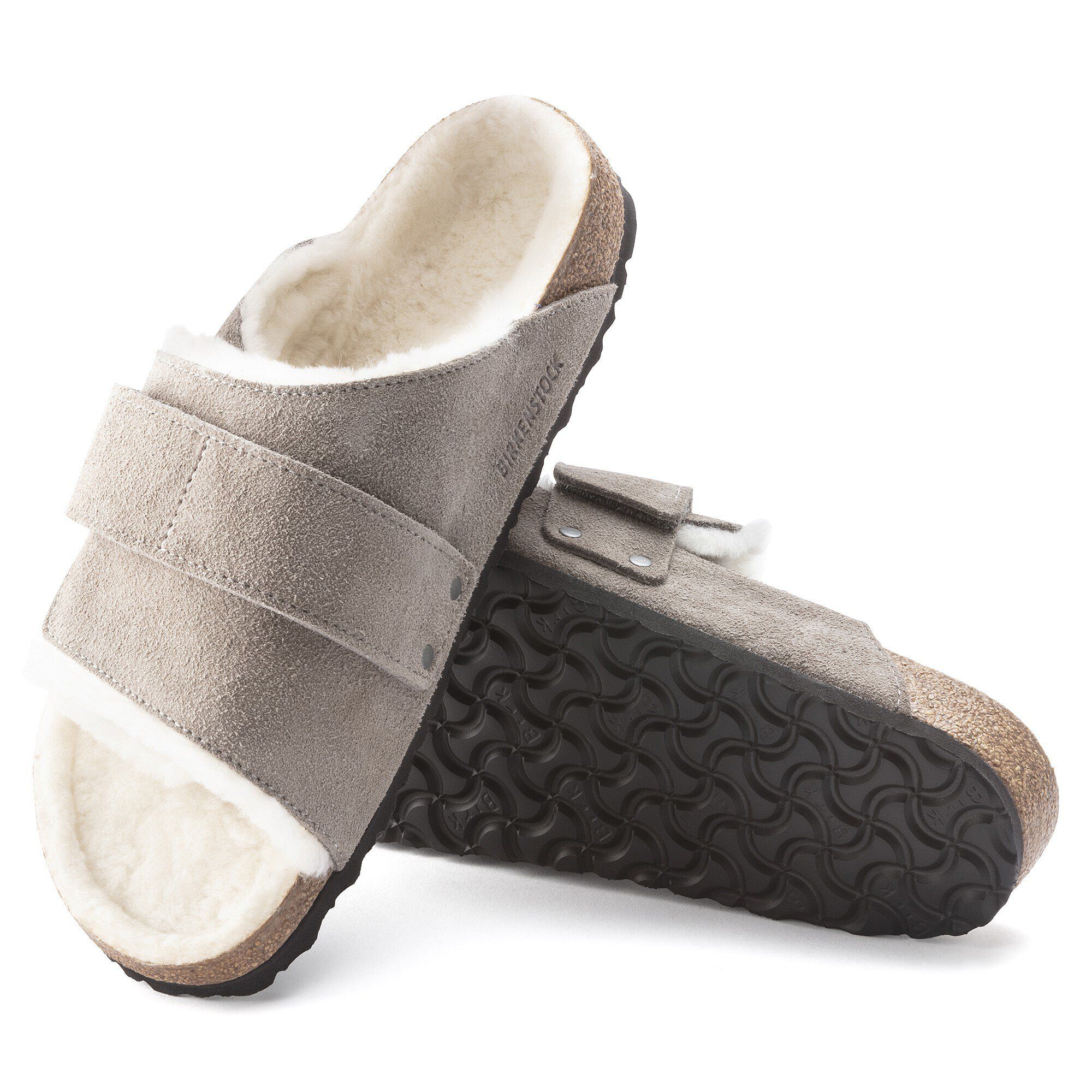 Kyoto Shearling Suede Leather-Shearling Stone Coin - Image 4