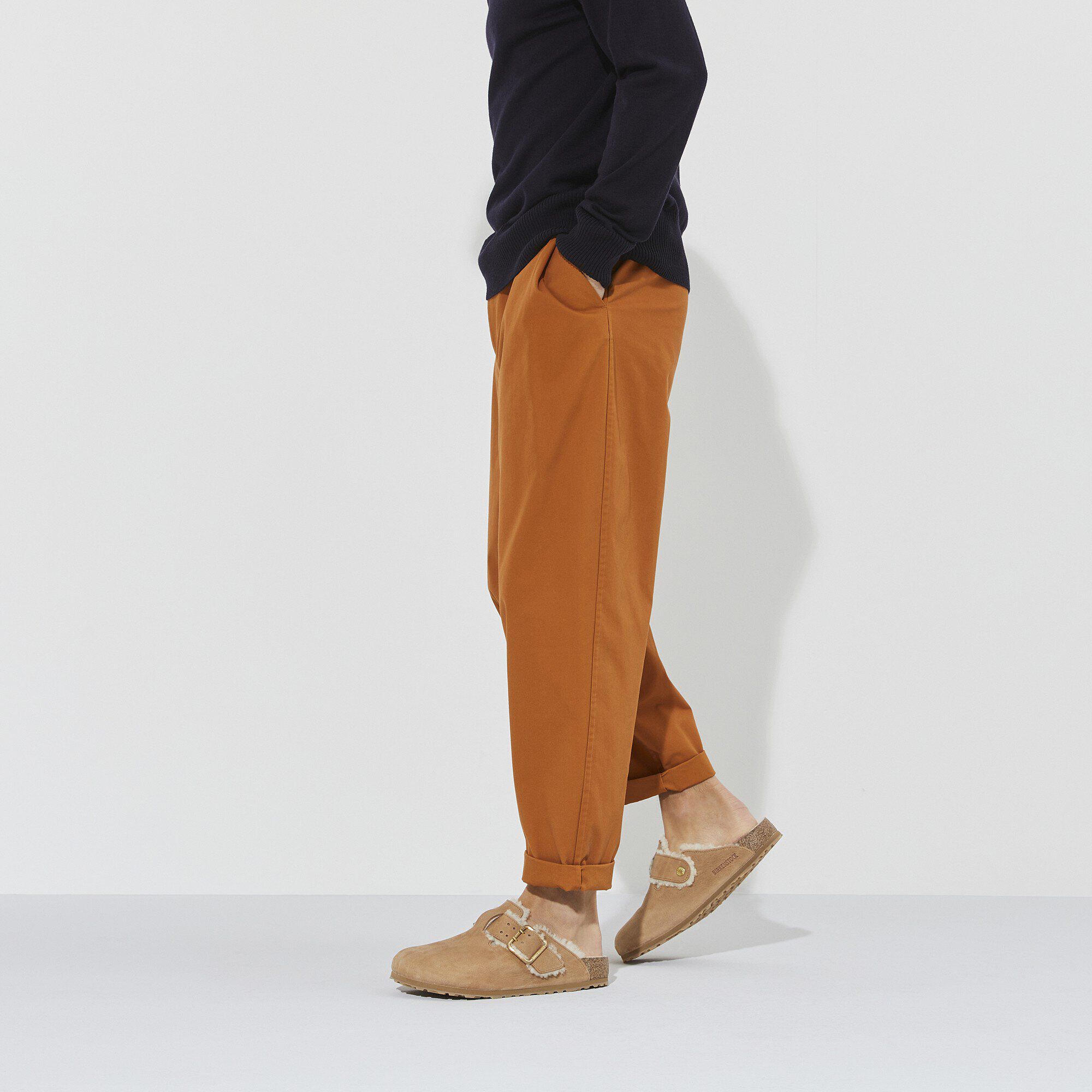 Boston Bold Shearling Natural Leather - Image 5