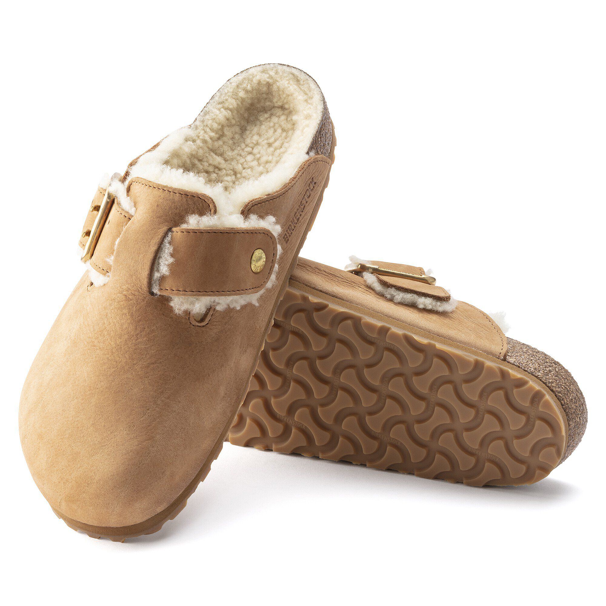 Boston Bold Shearling Natural Leather - Image 4