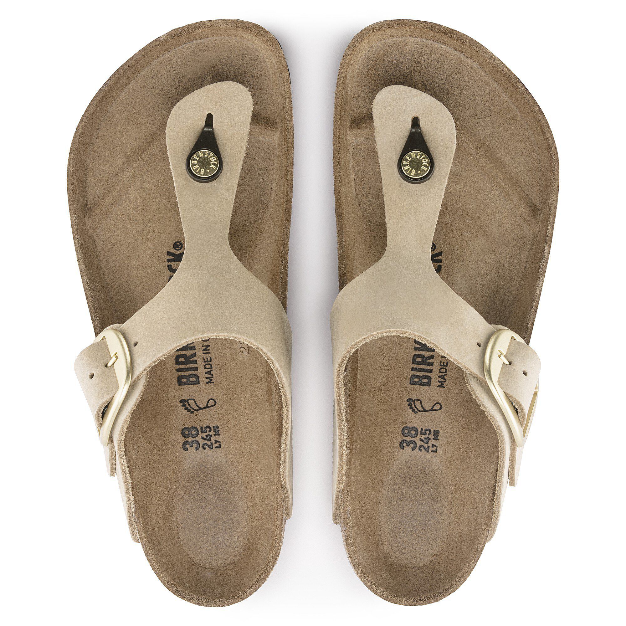 Alternative view of Gizeh Big Buckle Nubuk Leather
