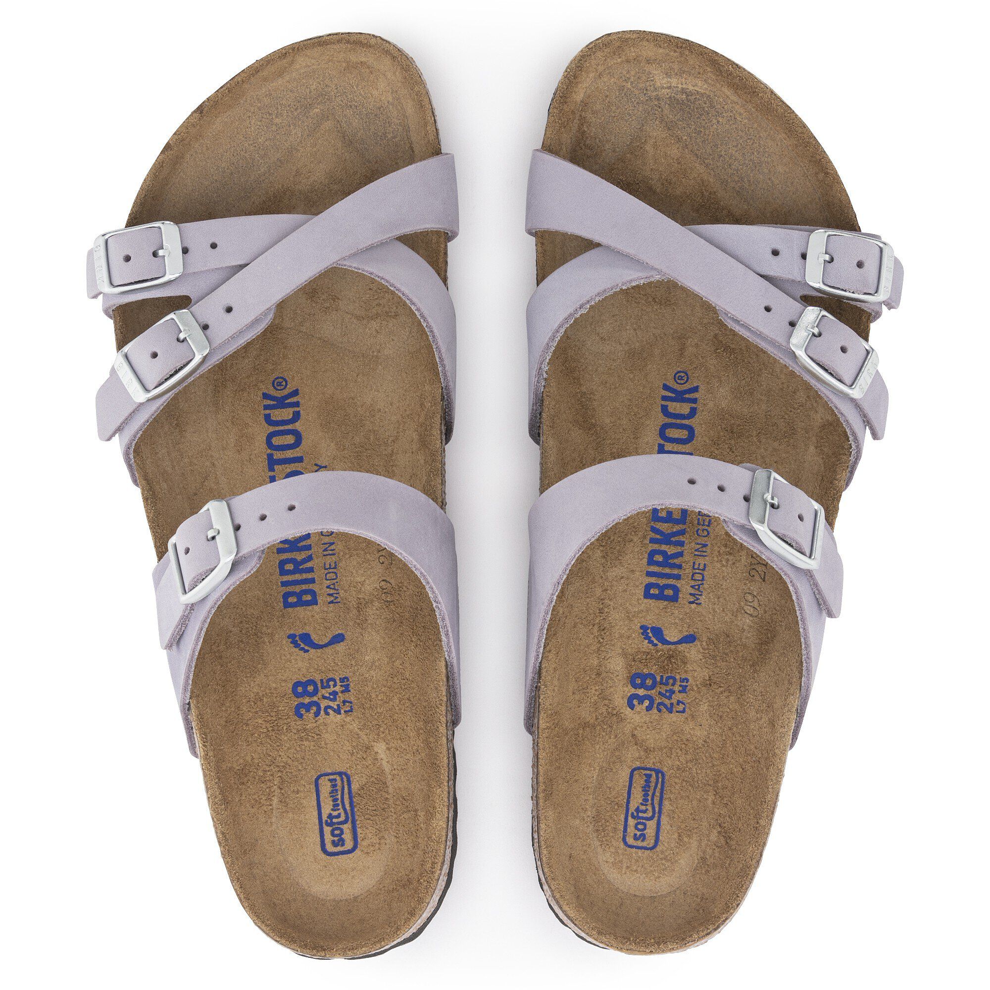Alternative view of Franca Soft Footbed Nubuck Leather Purple Fog
