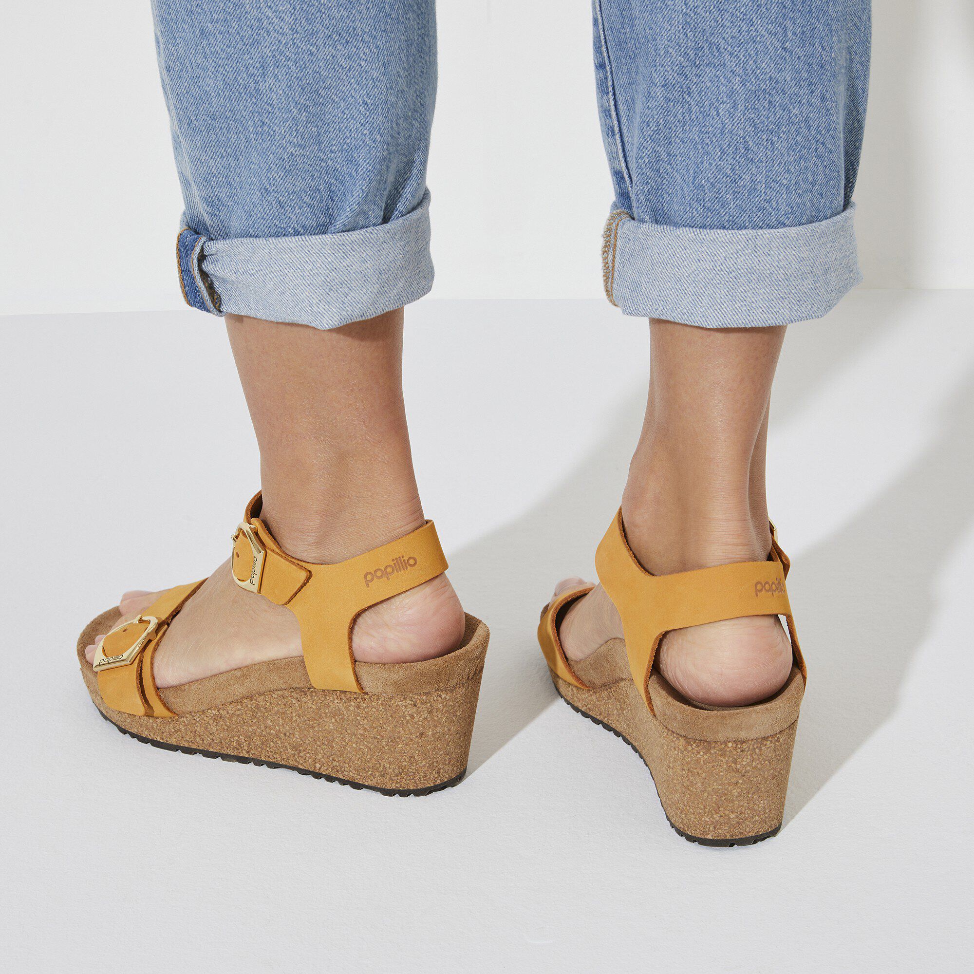 Soley Nubuck Leather Apricot - Image 4