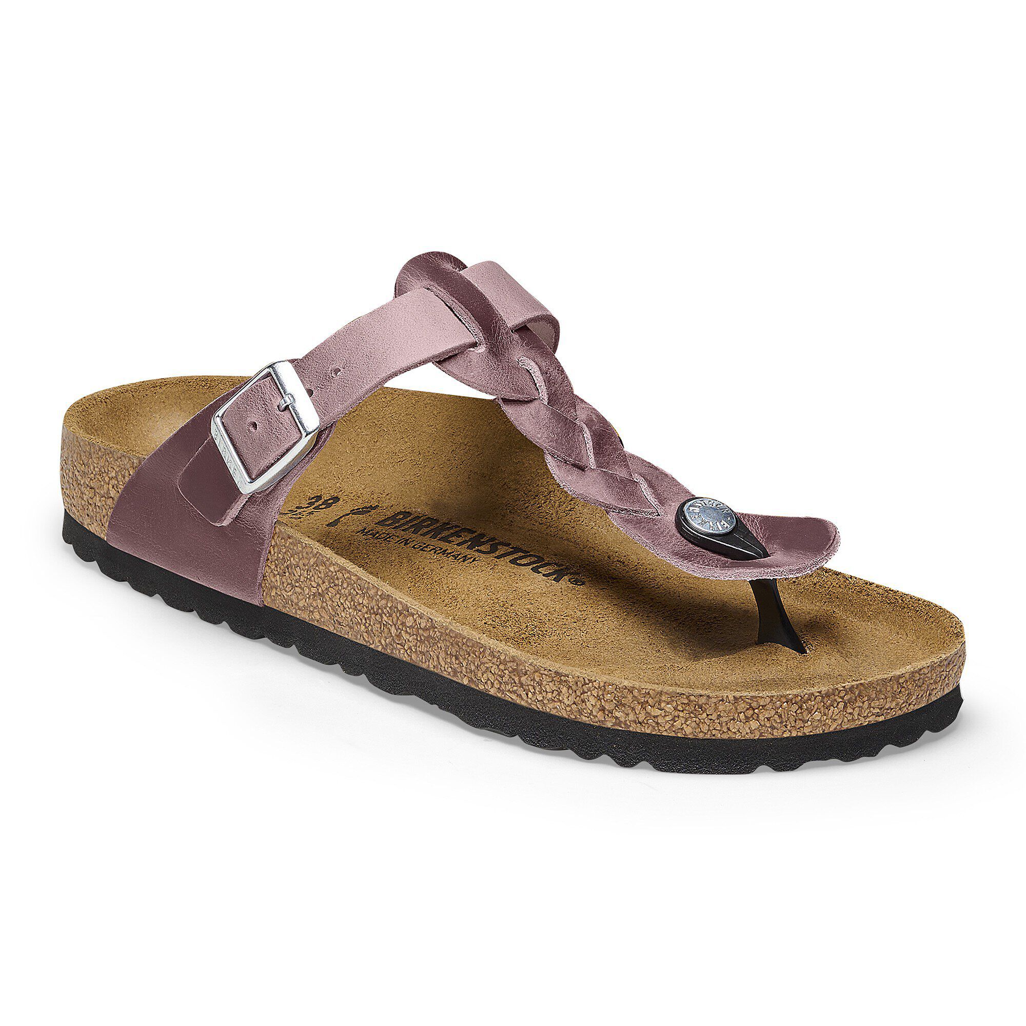 Gizeh Braided Natural Leather Oiled