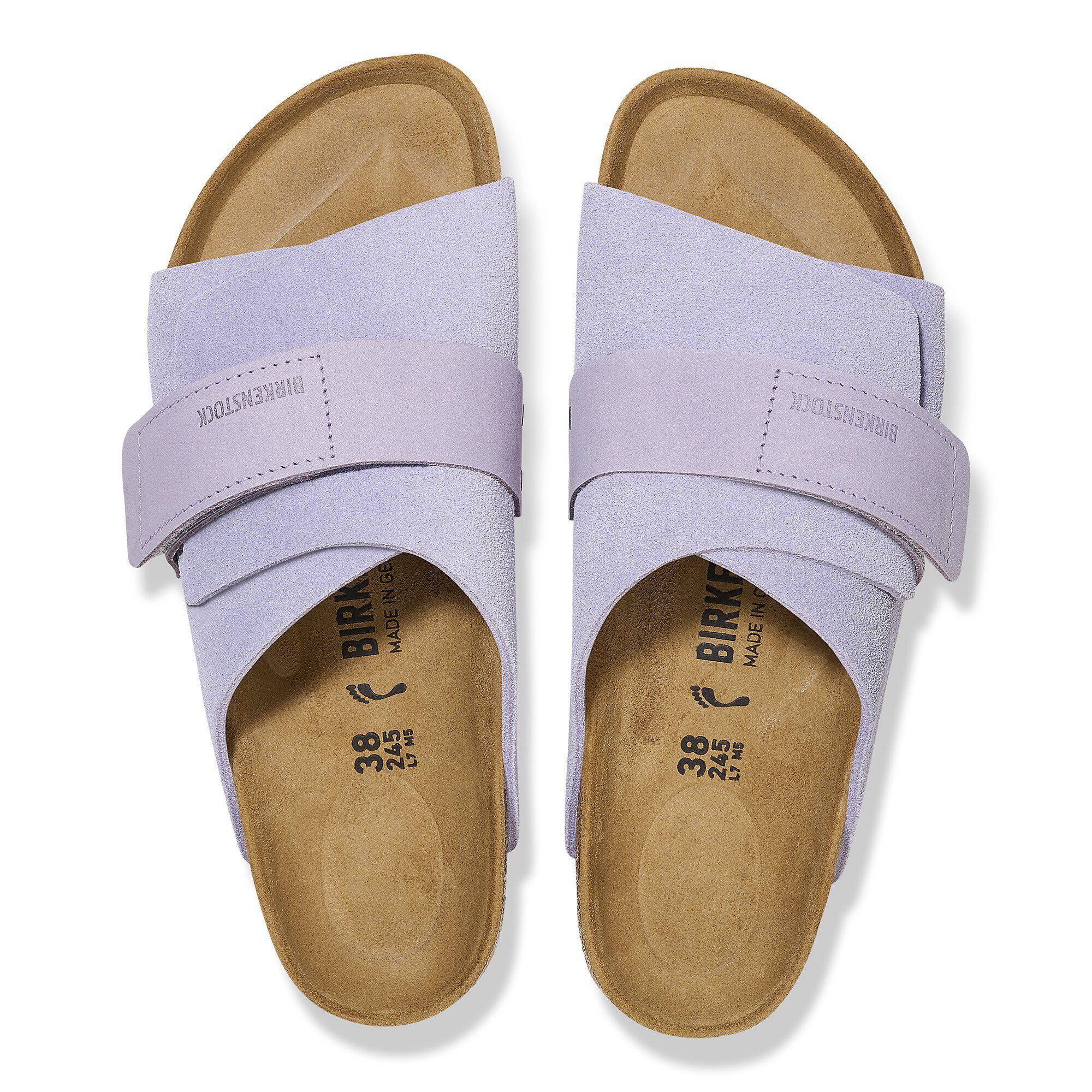 Alternative view of Kyoto Suede Leather Purple Fog