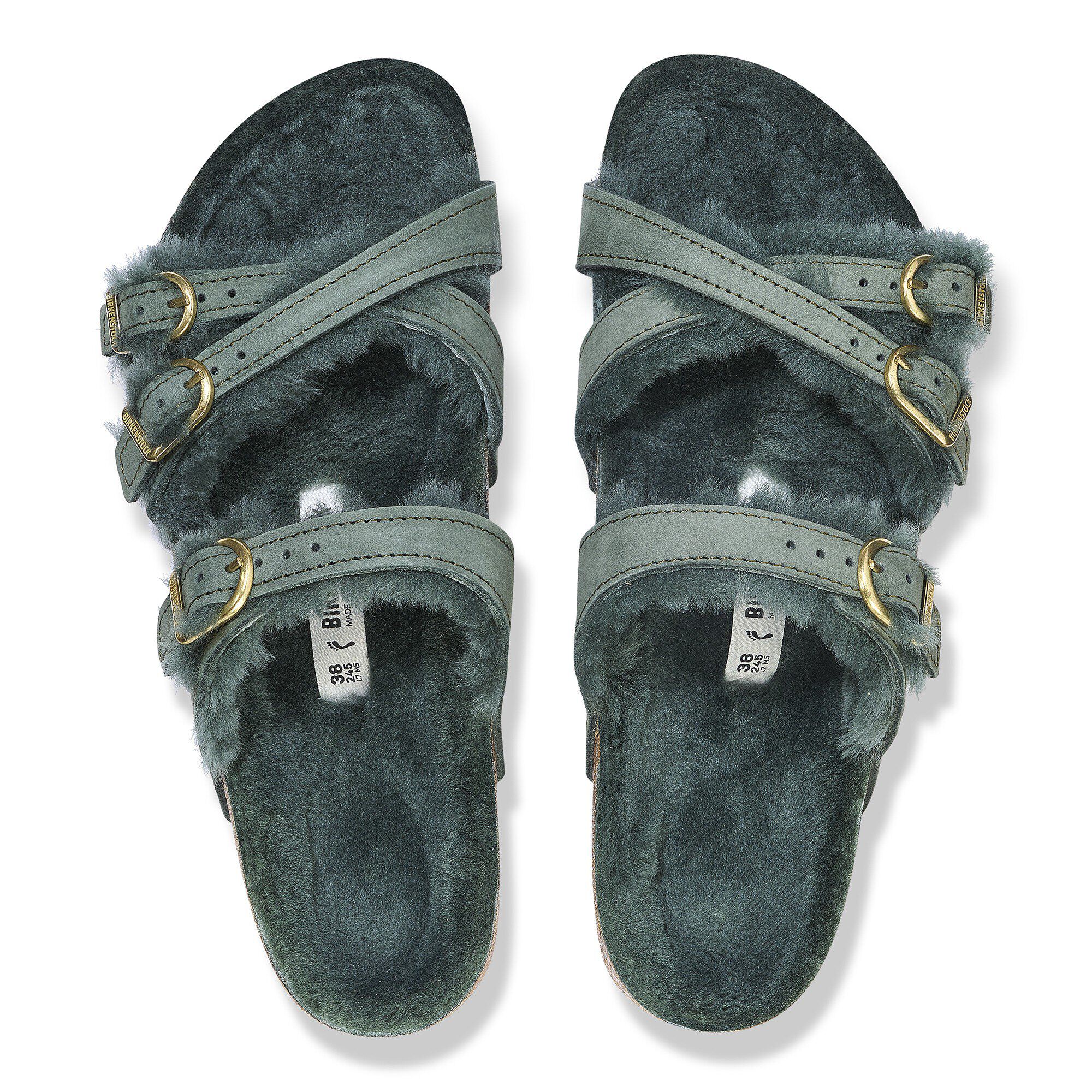 Alternative view of Franca Shearling Nubuk Leather