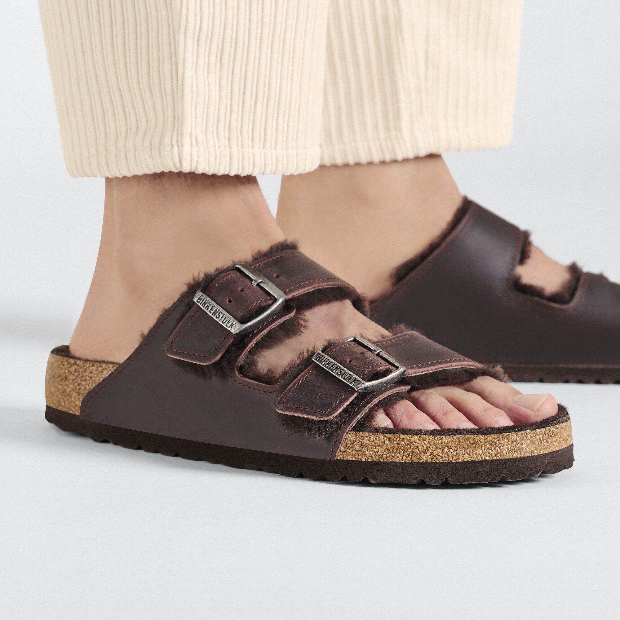 Arizona Shearling Oiled Leather Habana - Image 6