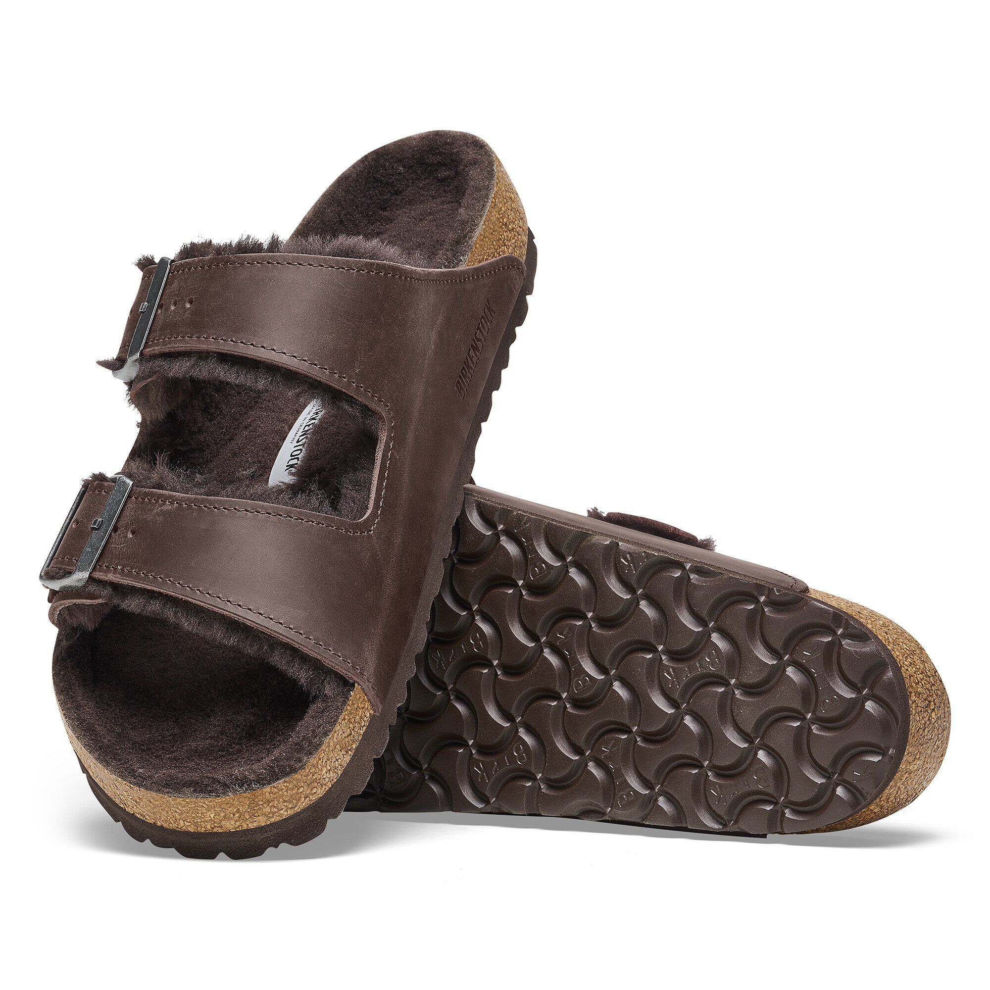 Arizona Shearling Oiled Leather Habana - Image 8
