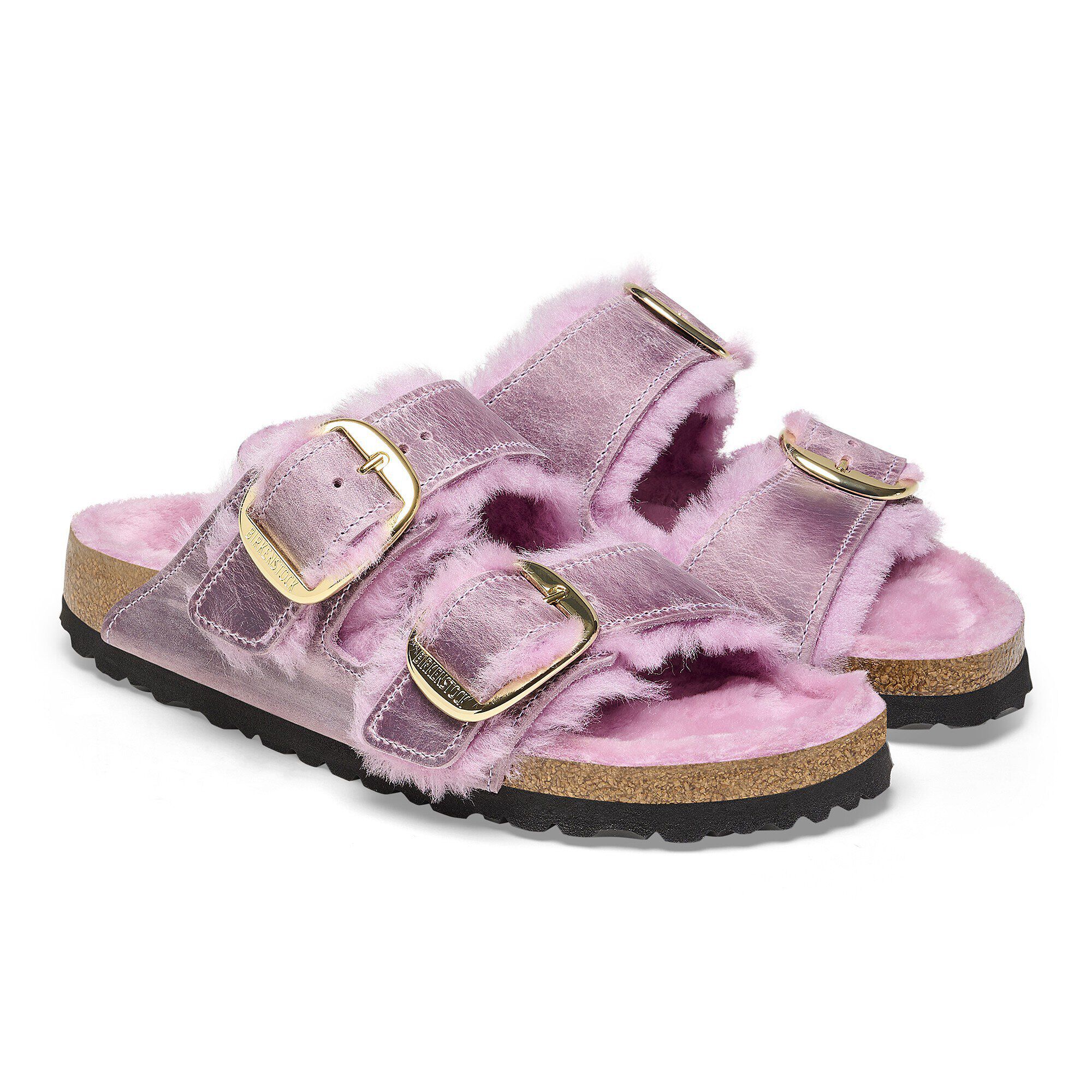 Arizona Big Buckle Shearling Natural Leather Oiled - Image 10
