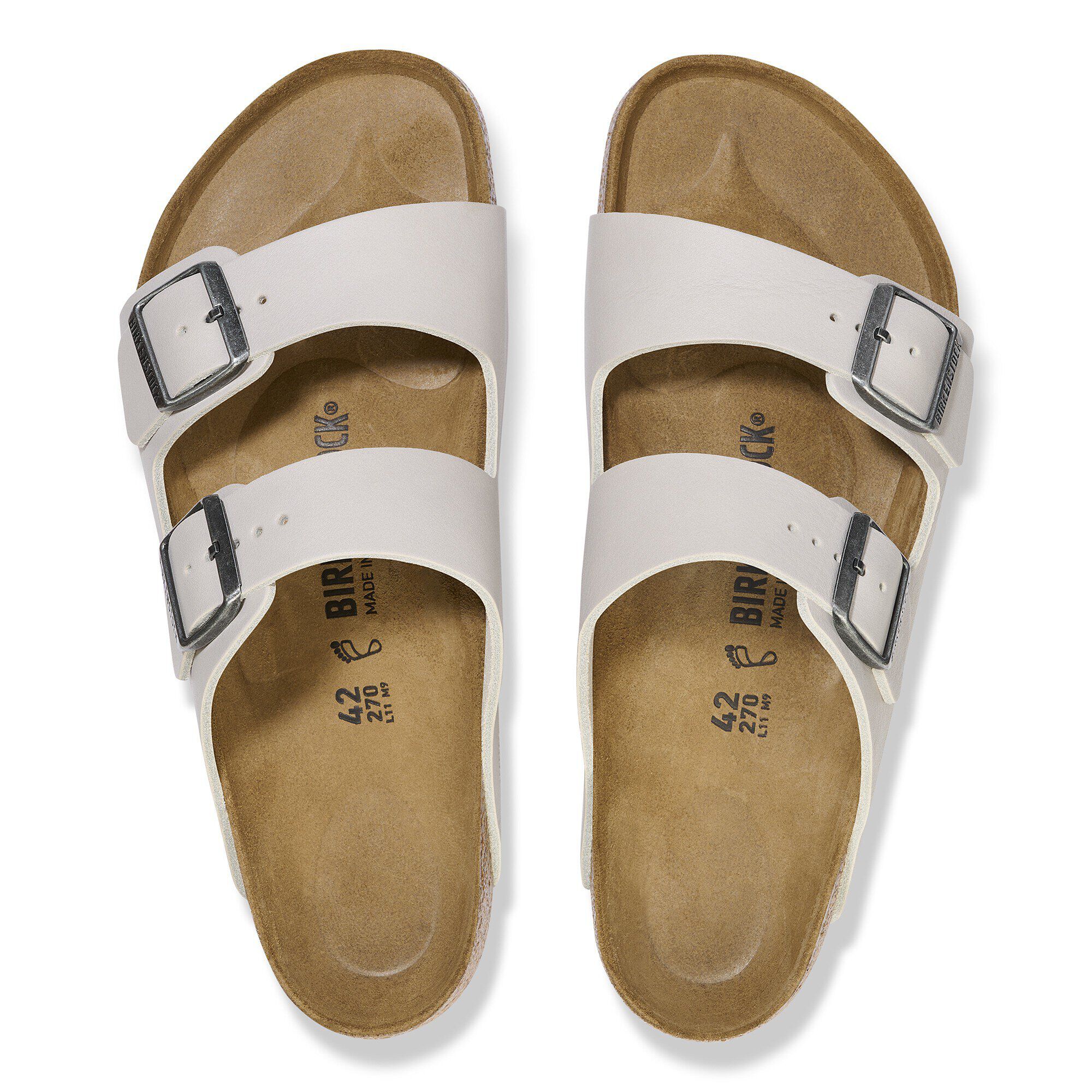 Alternative view of Arizona Grip Leather Vintage Wood Mineral Grey