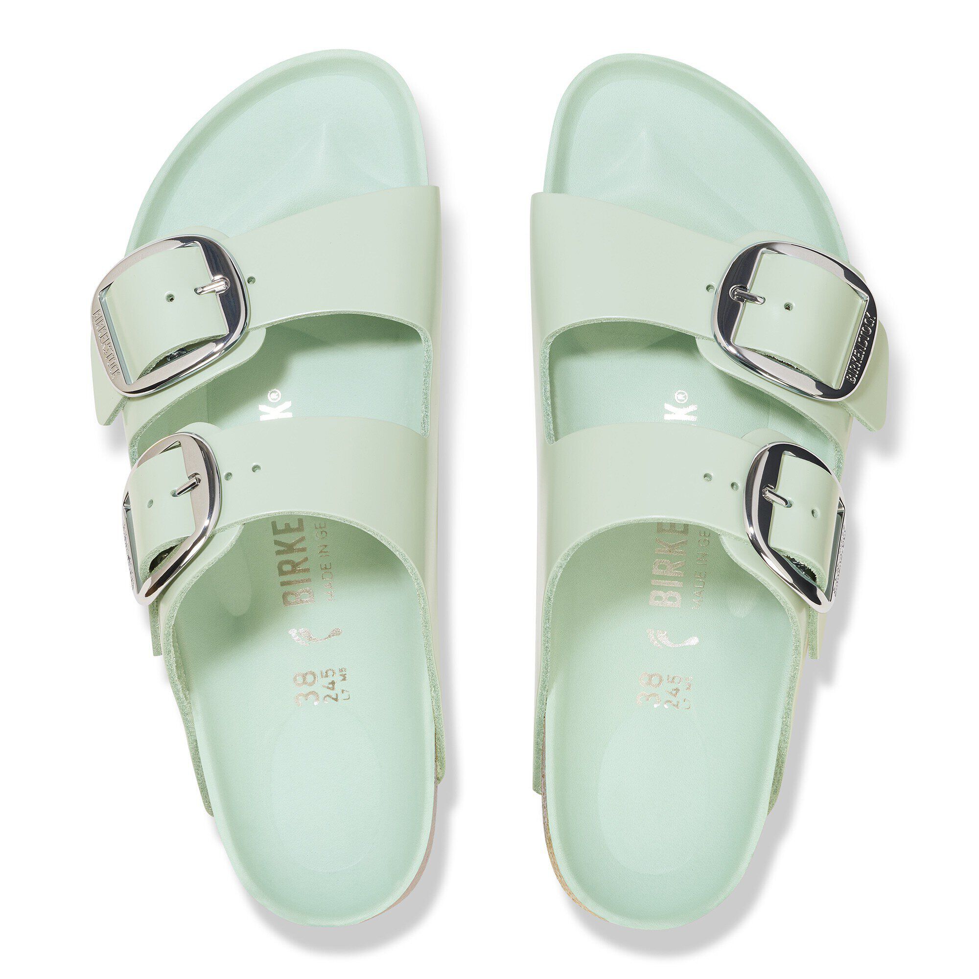 Alternative view of Arizona Big Buckle Natural Leather Patent