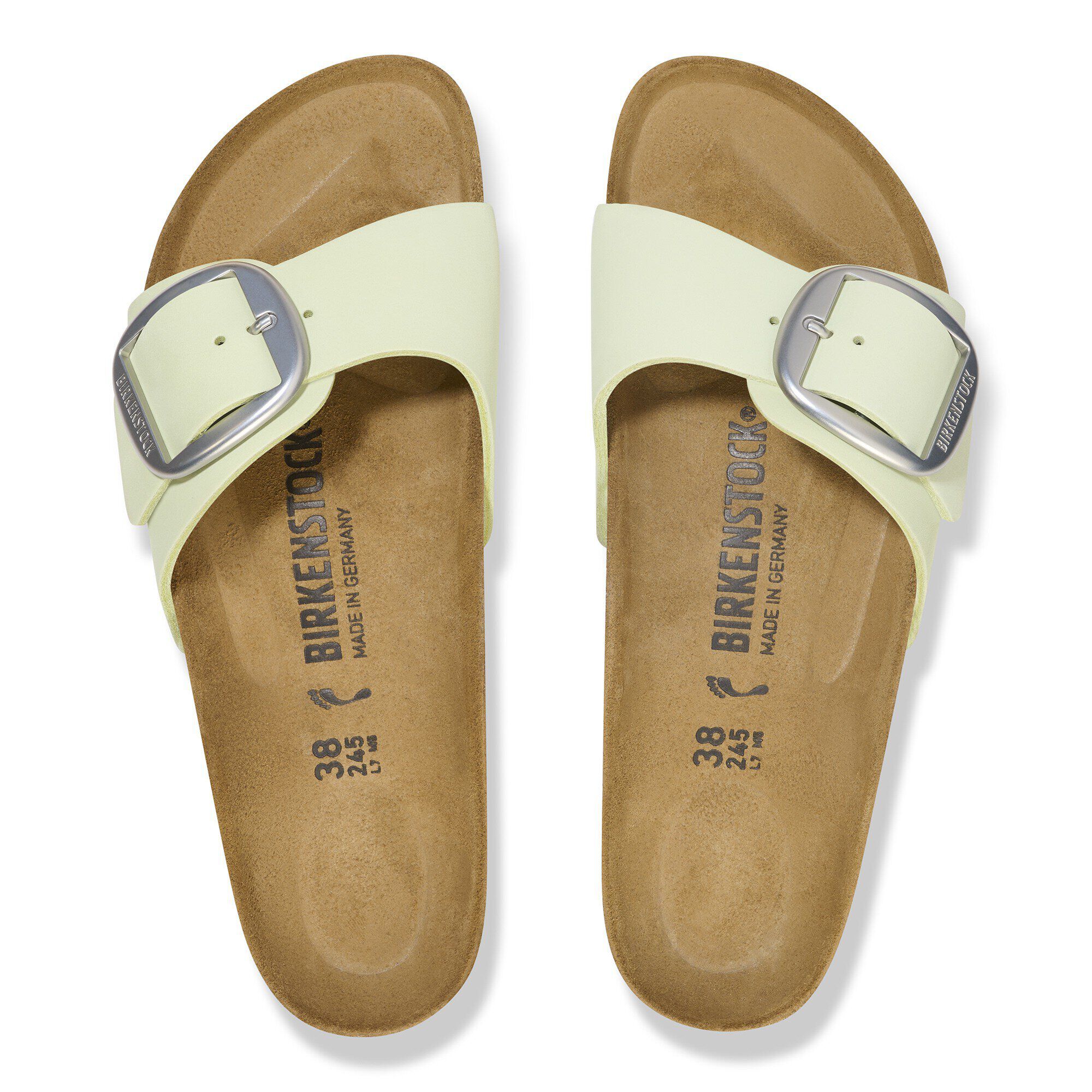 Alternative view of Madrid Big Buckle Nubuk Leather
