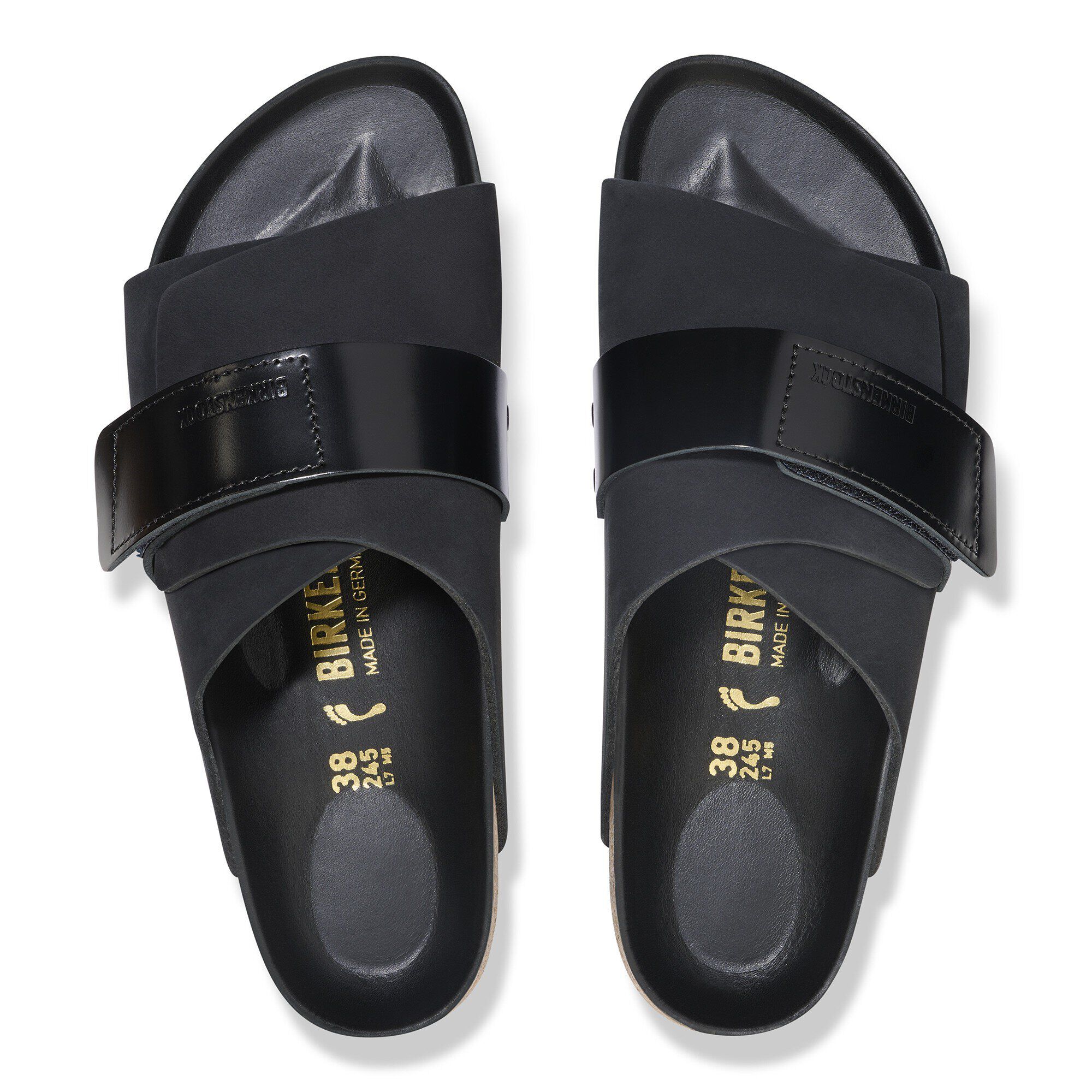 Alternative view of Kyoto Nubuck Leather Black