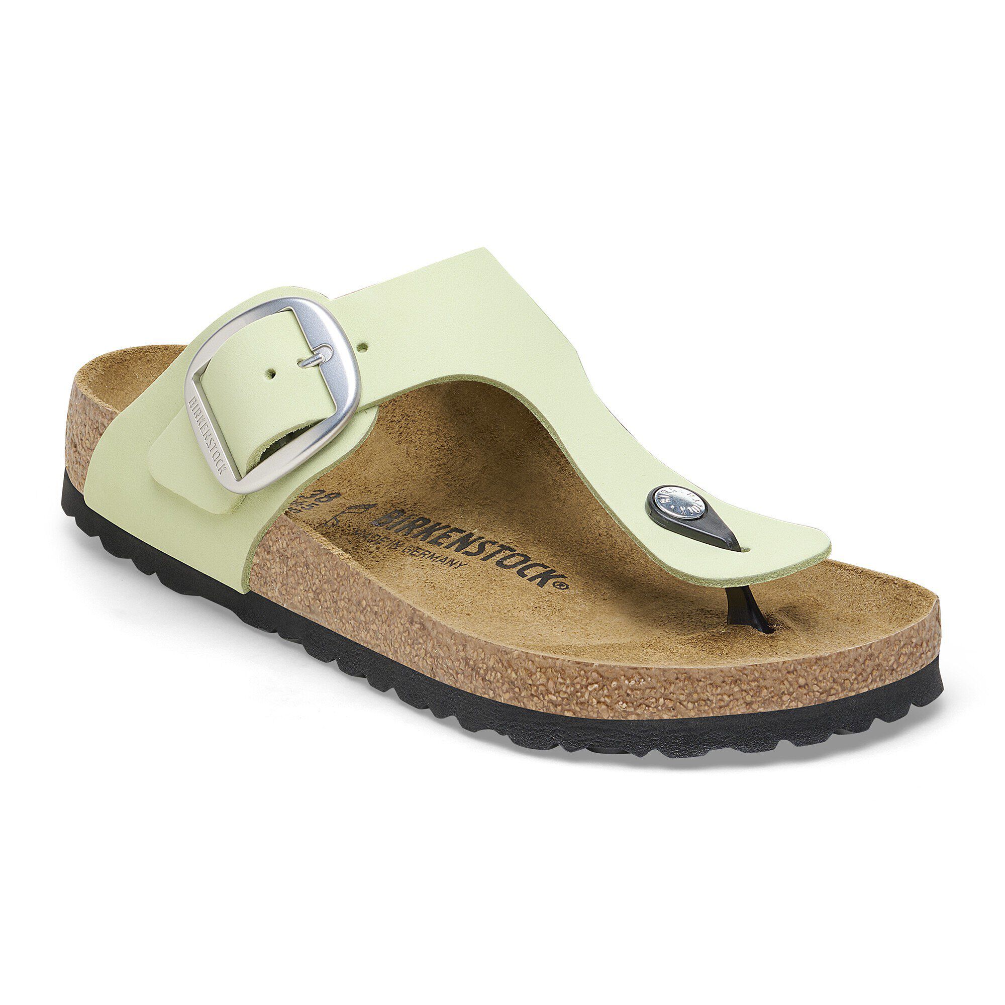 Gizeh Big Buckle Nubuk Leather
