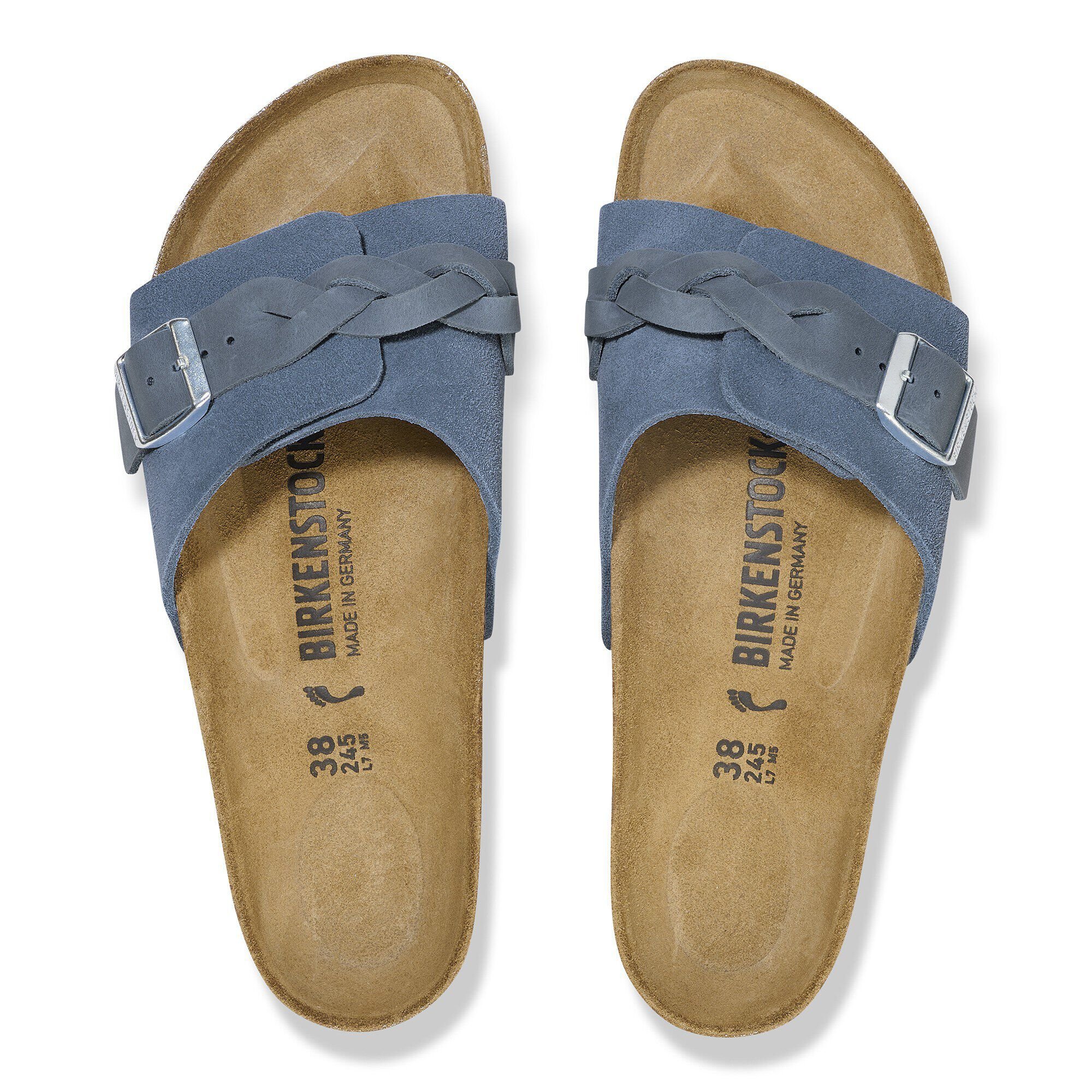 Alternative view of Oita Braided Suede Leather