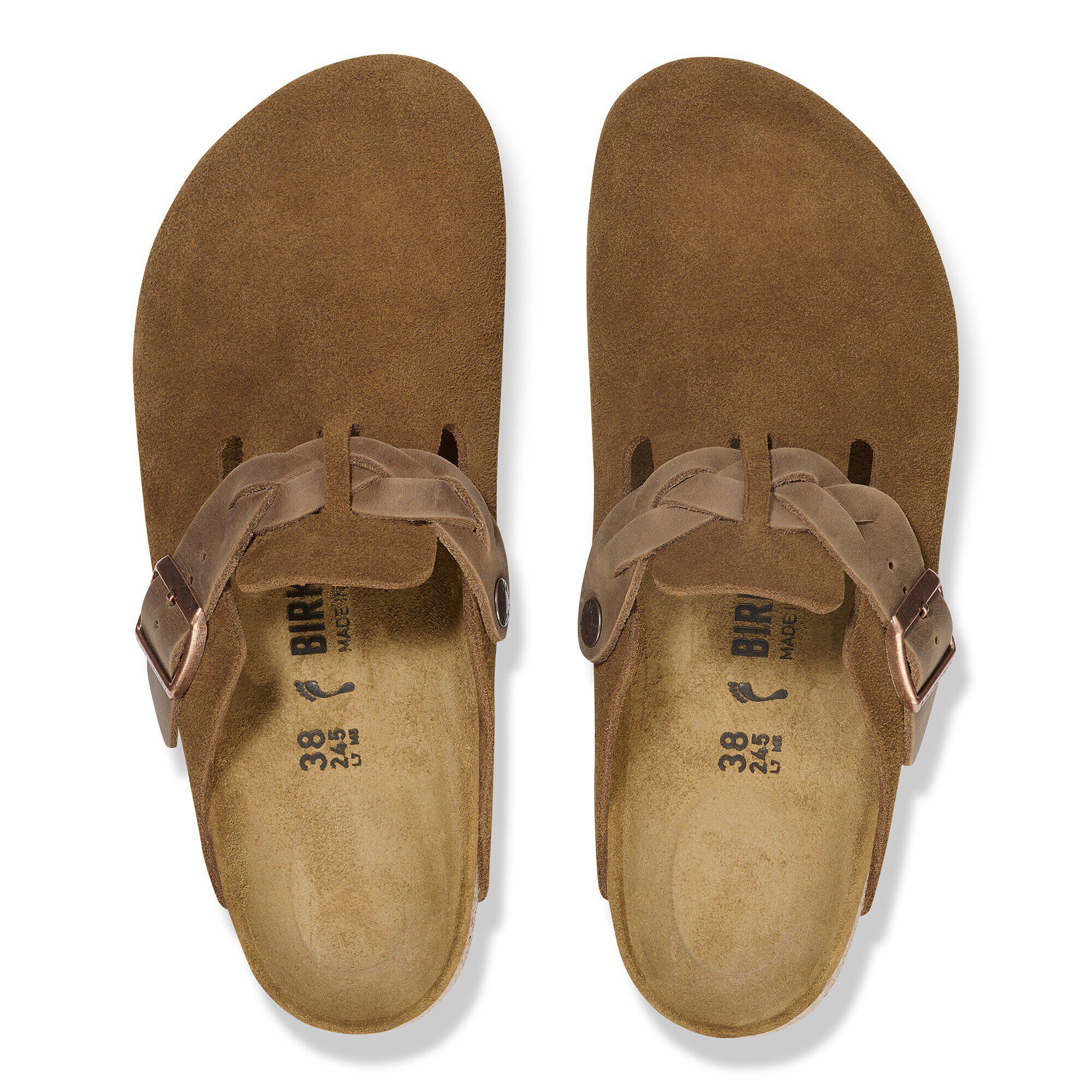 Alternative view of Boston Braided Suede Leather