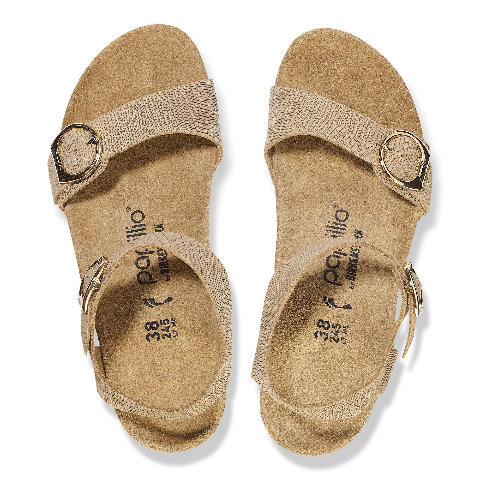 Alternative view of Soley Ring-Buckle Nubuck Leather Embossed