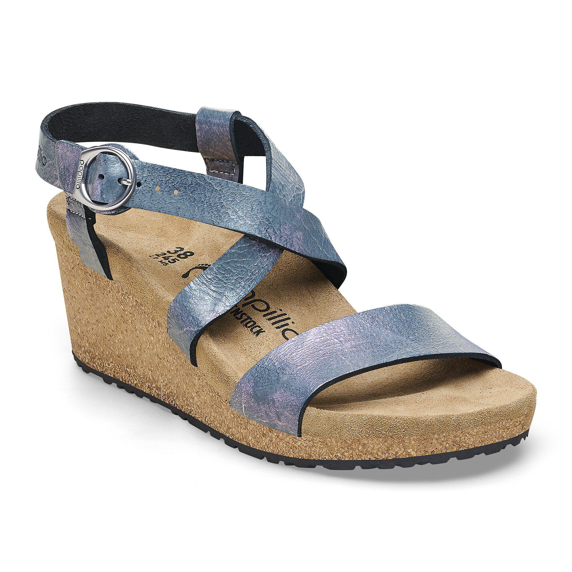 Sibyl Ring-Buckle Nubuk Leather