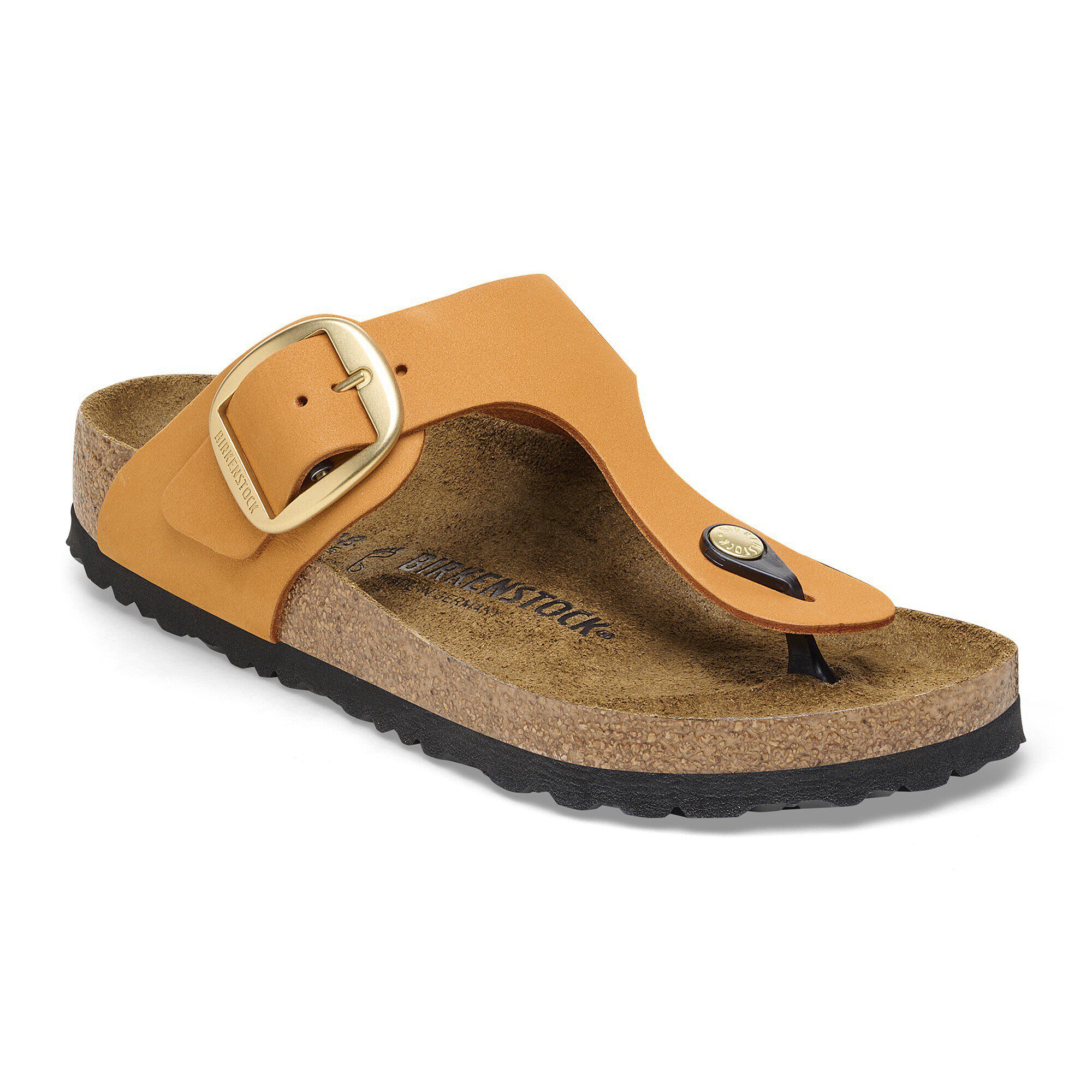 Gizeh Big Buckle Nubuk Leather