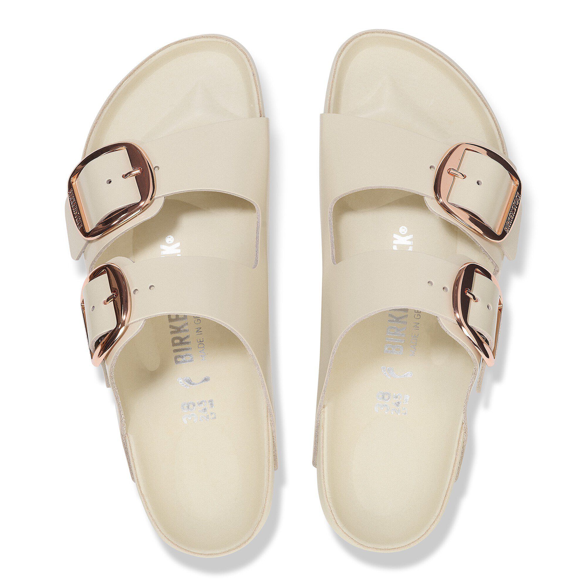 Alternative view of Arizona Big Buckle Natural Leather Patent