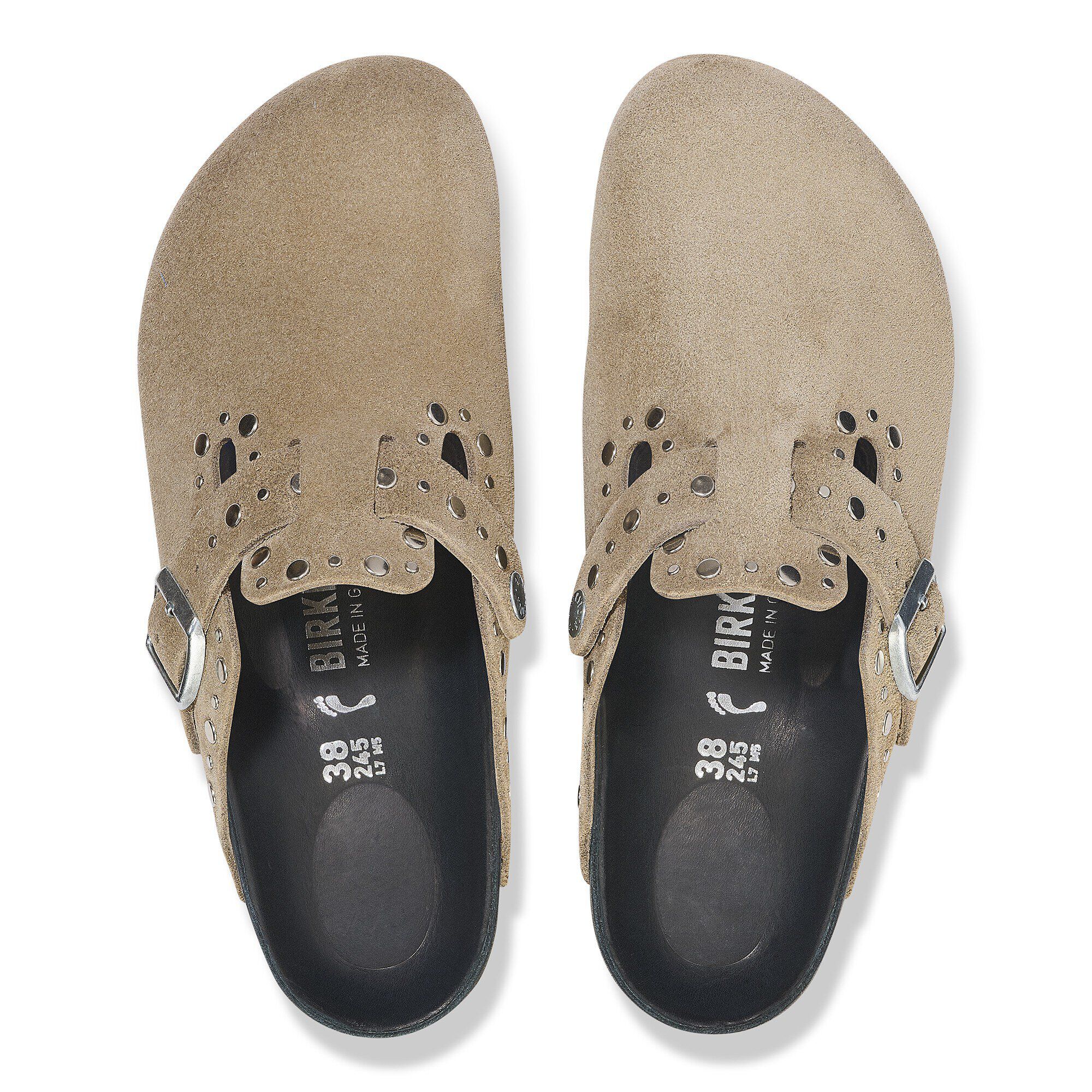 Alternative view of Boston Rivet Suede Leather