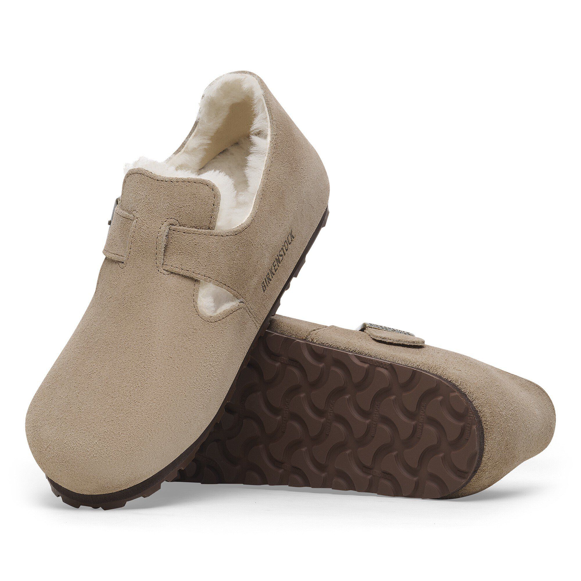 London Shearling Suede Leather - Image 8