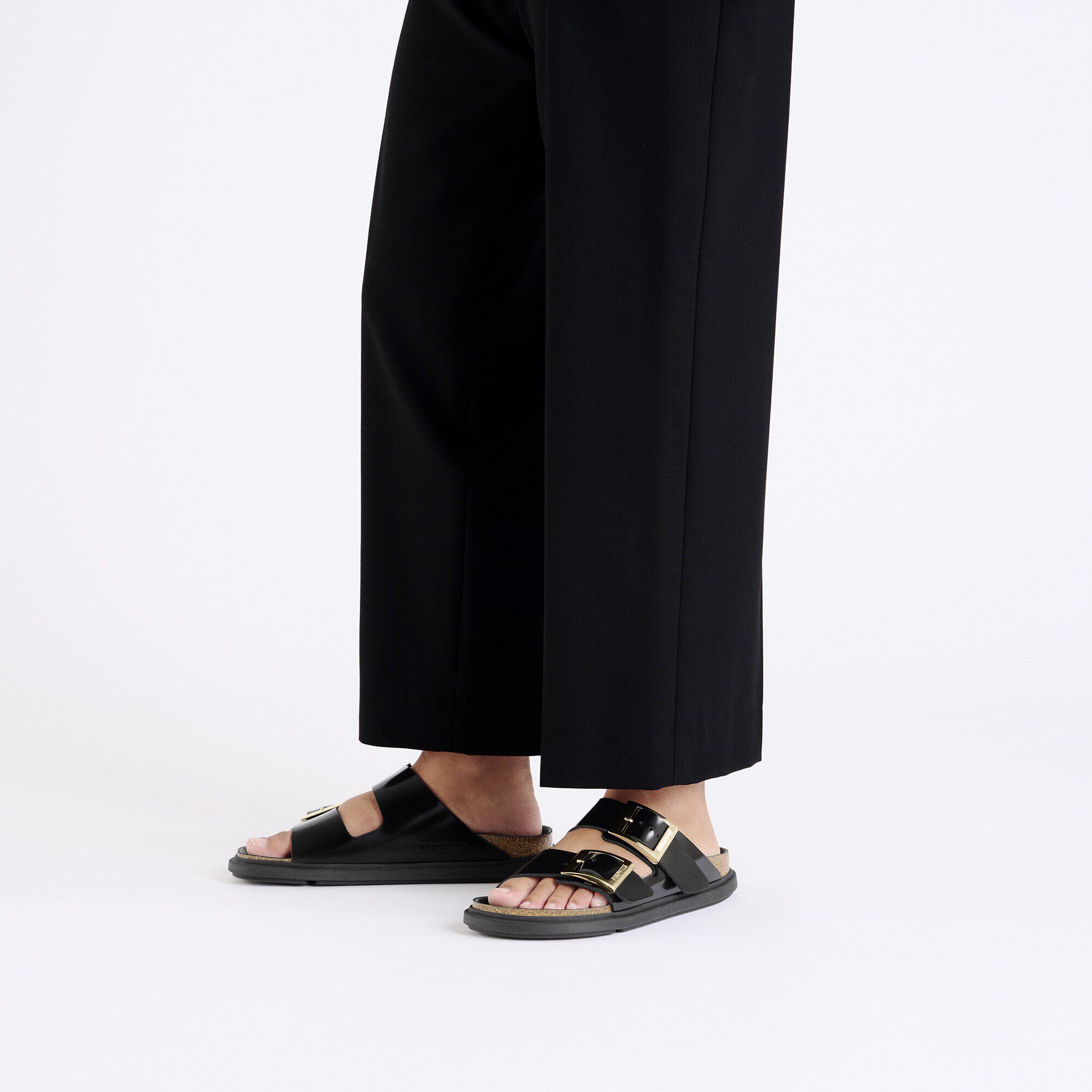 Arizona Droplet Buckle Natural Leather Patent - Image 4