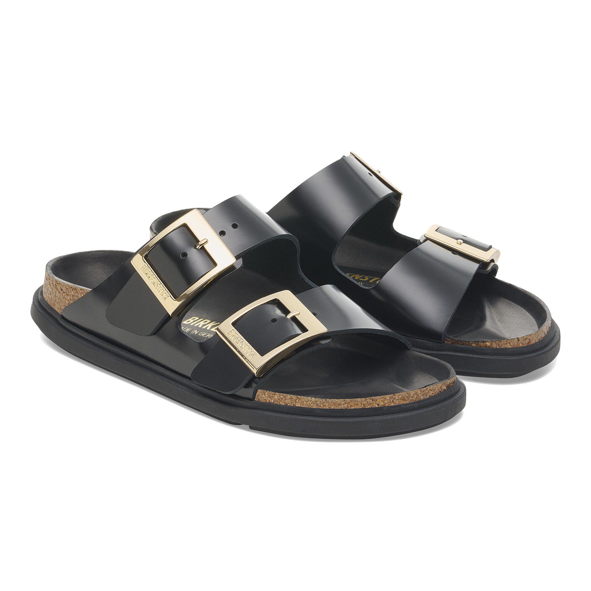 Arizona Droplet Buckle Natural Leather Patent - Image 6