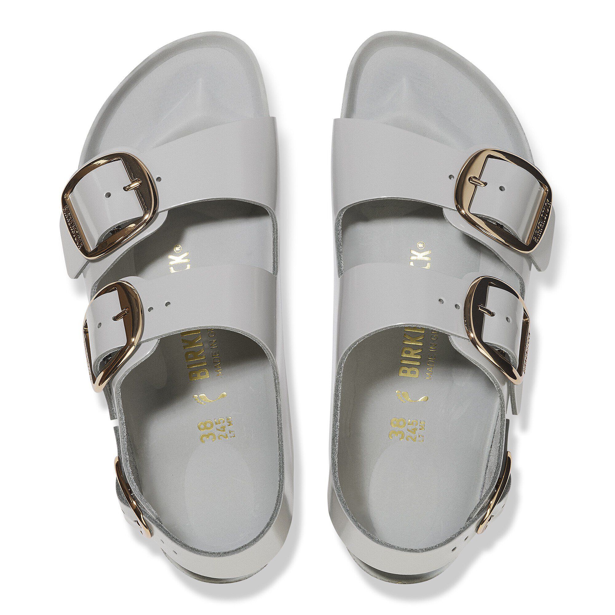 Alternative view of Milano Big Buckle Natural Leather Patent