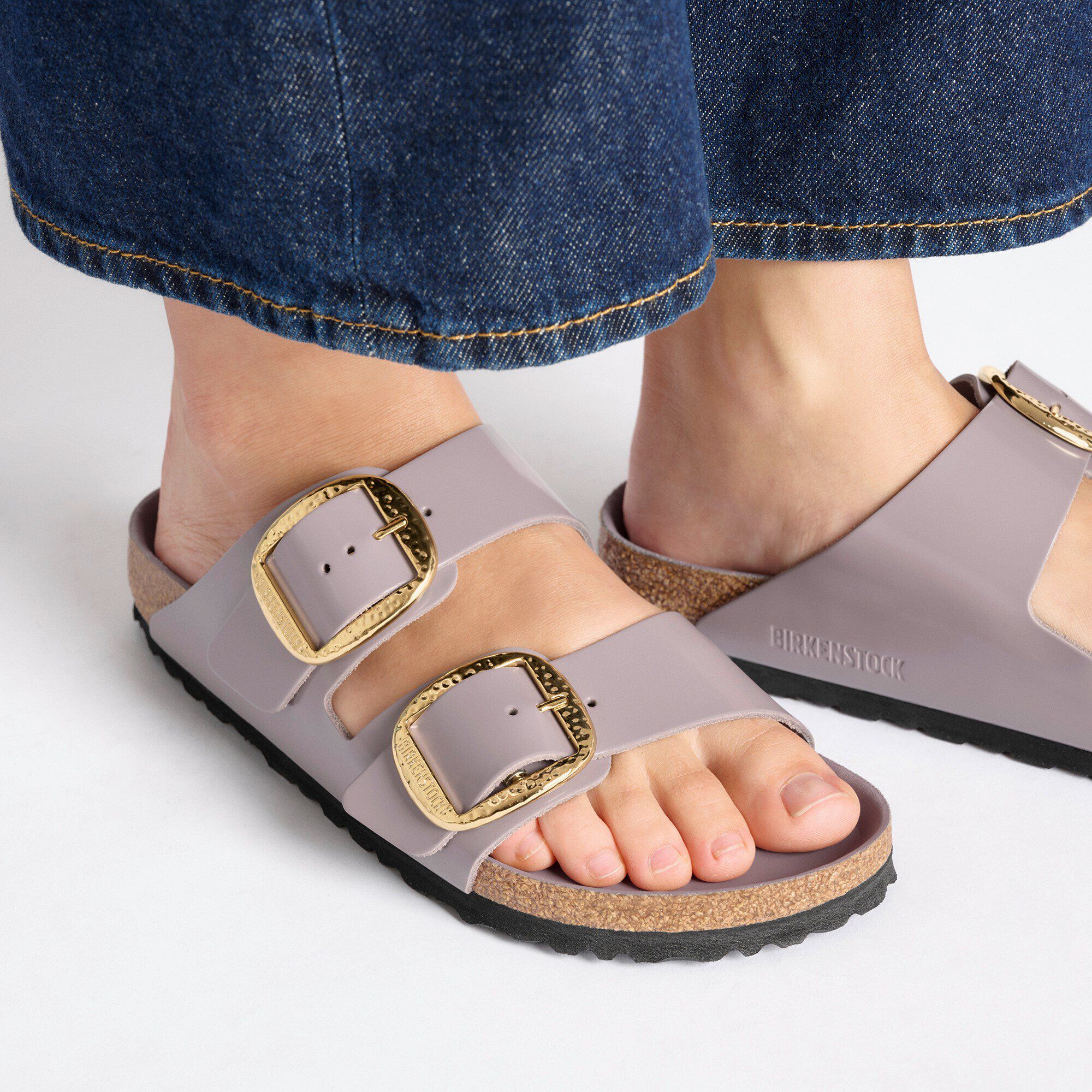 Arizona Big Buckle Natural Leather Patent - Image 5