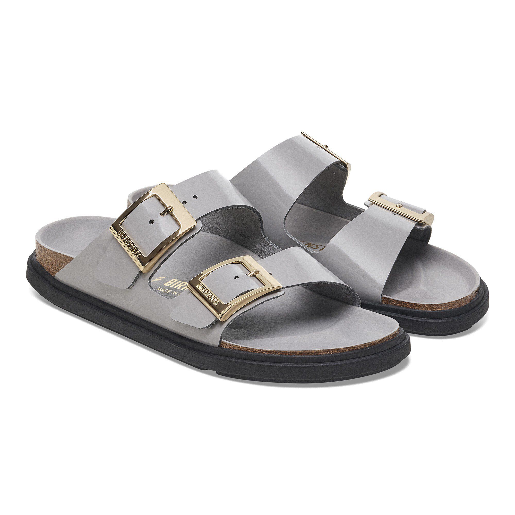 Arizona Droplet Buckle Natural Leather Patent - Image 5