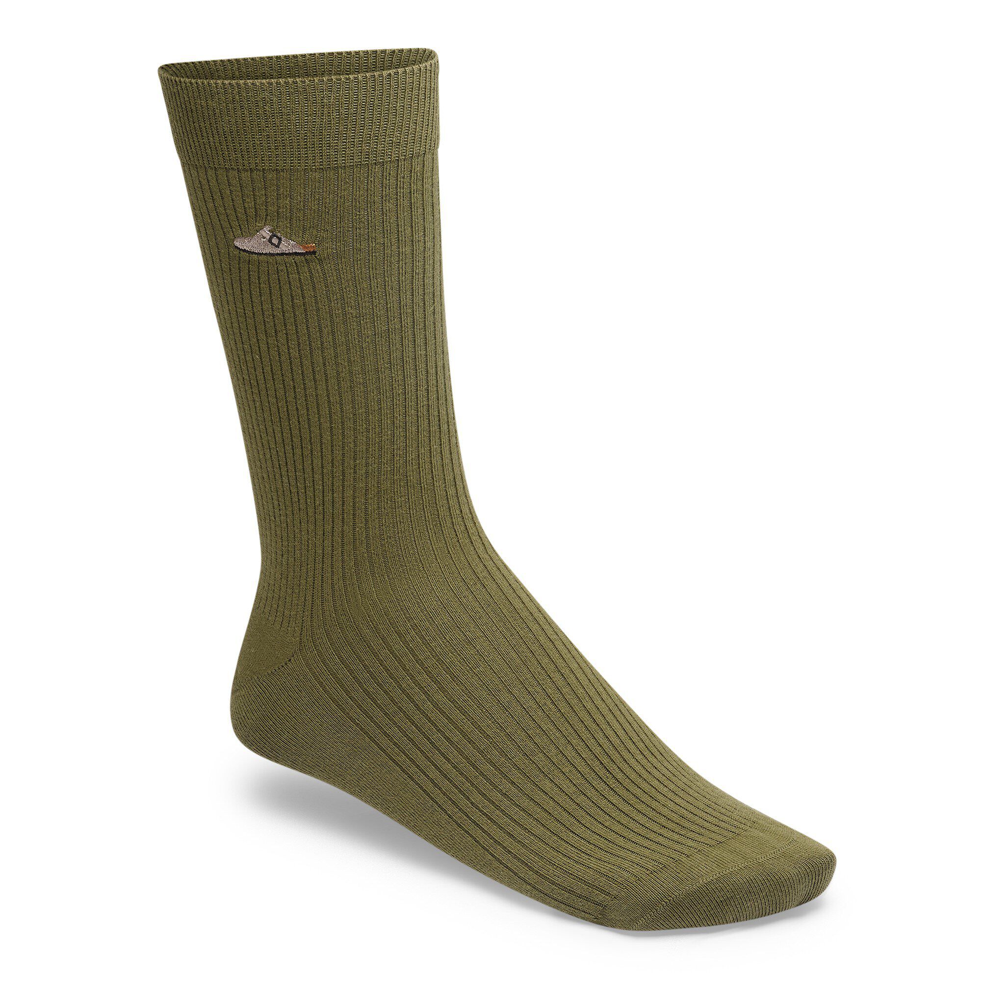 Cotton Ribbed Socks Cotton/Polyamid/Elastane