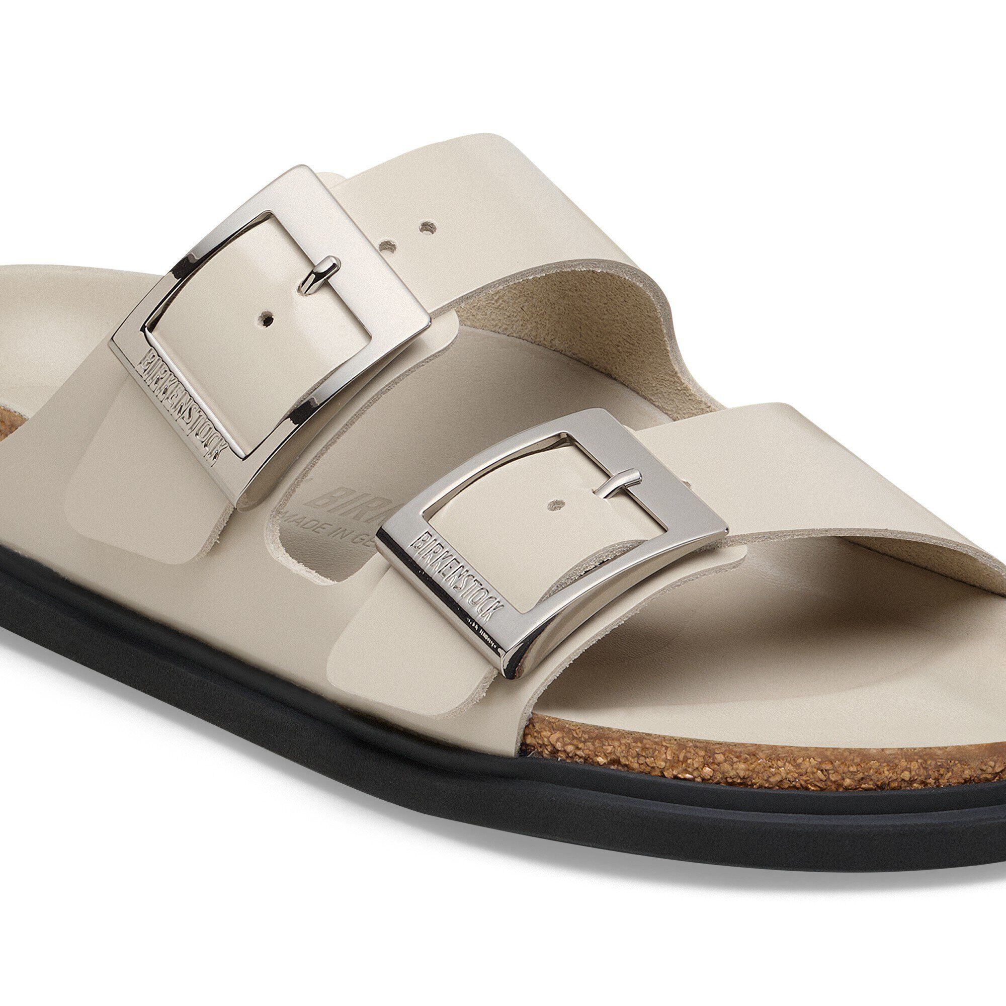 Arizona Droplet Buckle Natural Leather Patent - Image 4