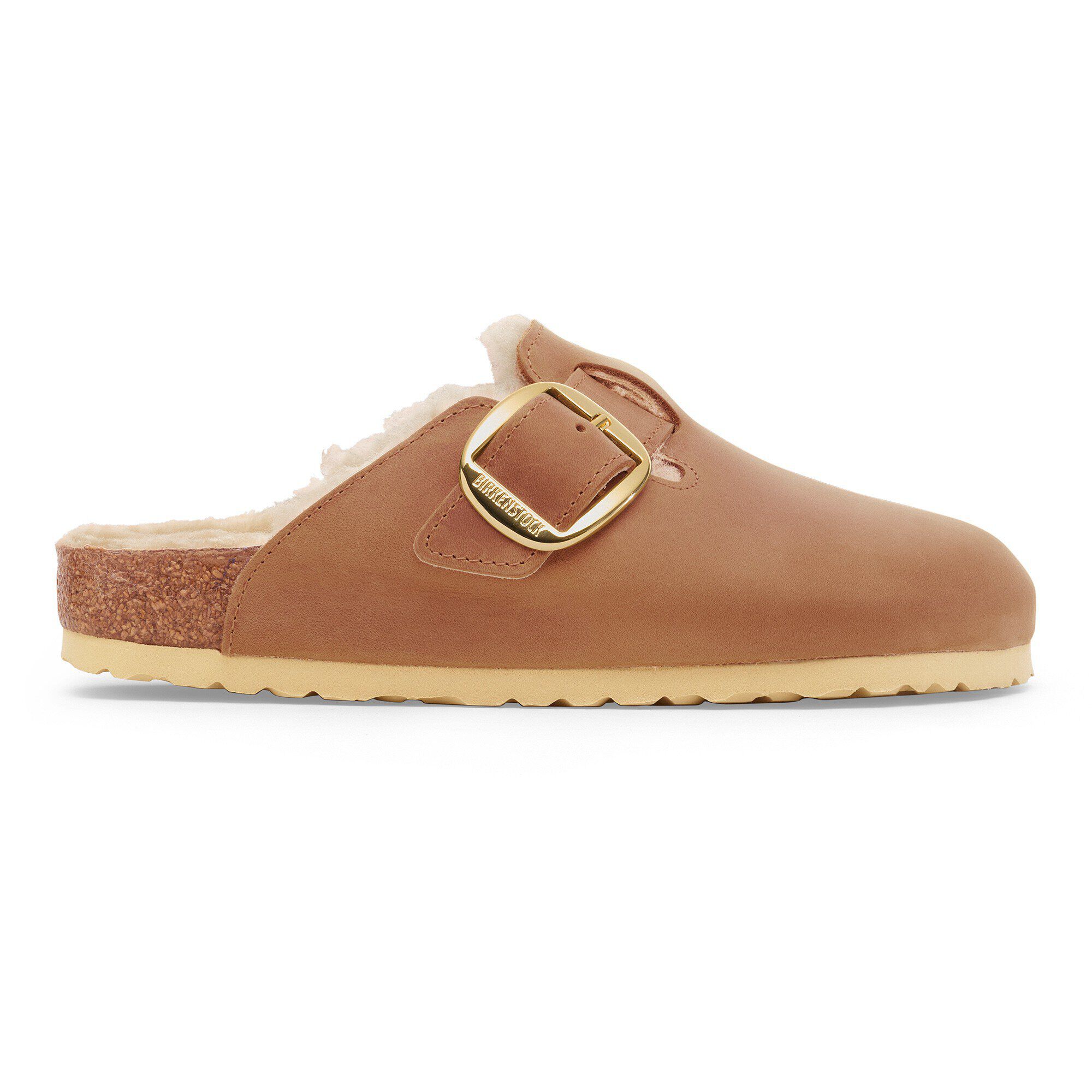 Boston Big Buckle Shearling Natural Leather Oiled - Image 3